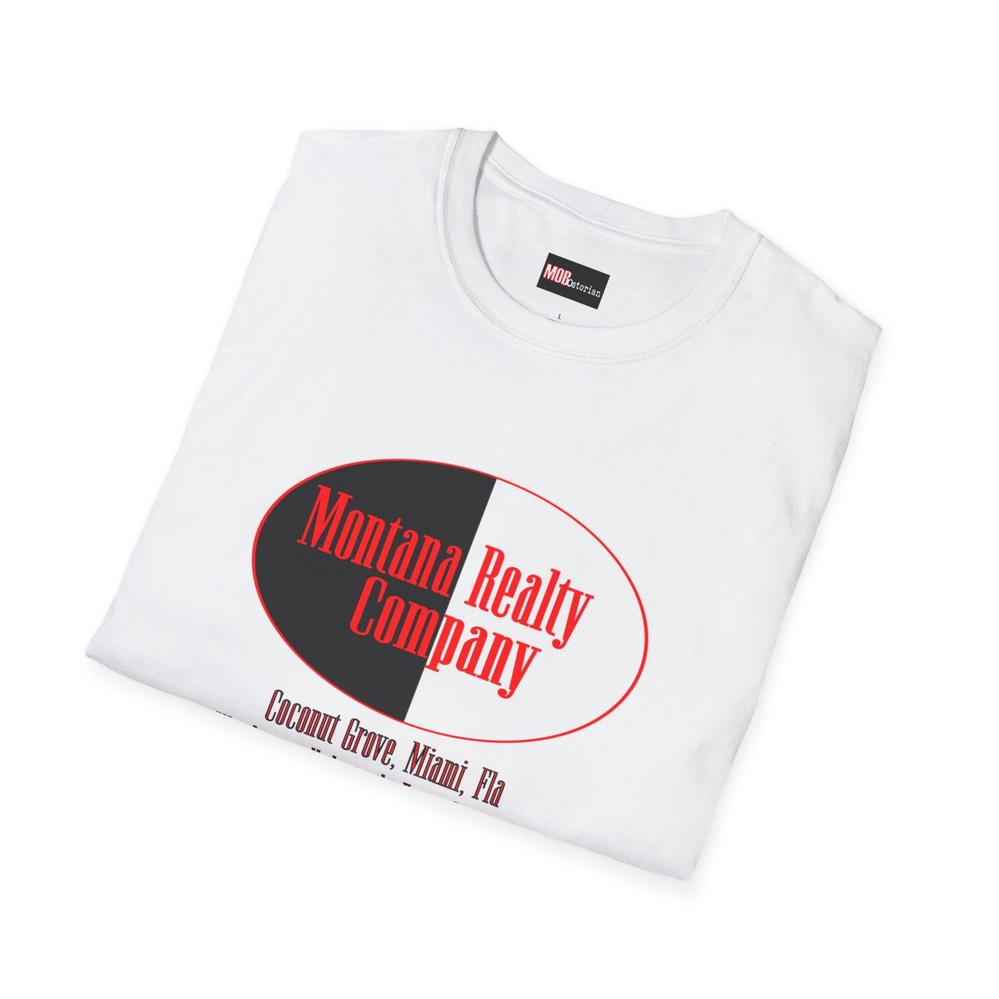 Scarface- Montana Realty Company Logo Only, White