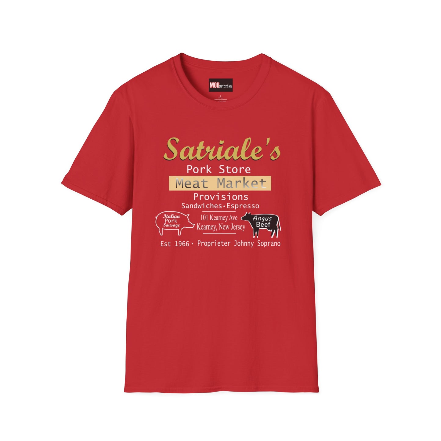 Satriale's Pork Store White Lettering