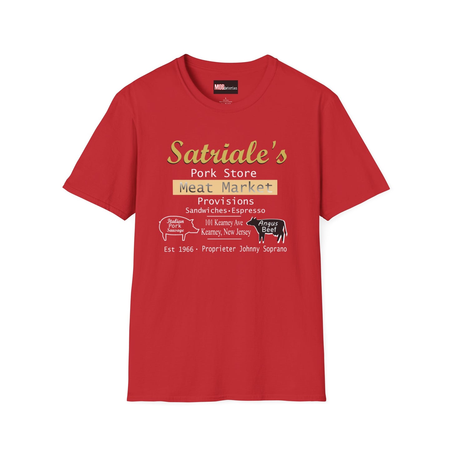 Satriale's Pork Store White Lettering