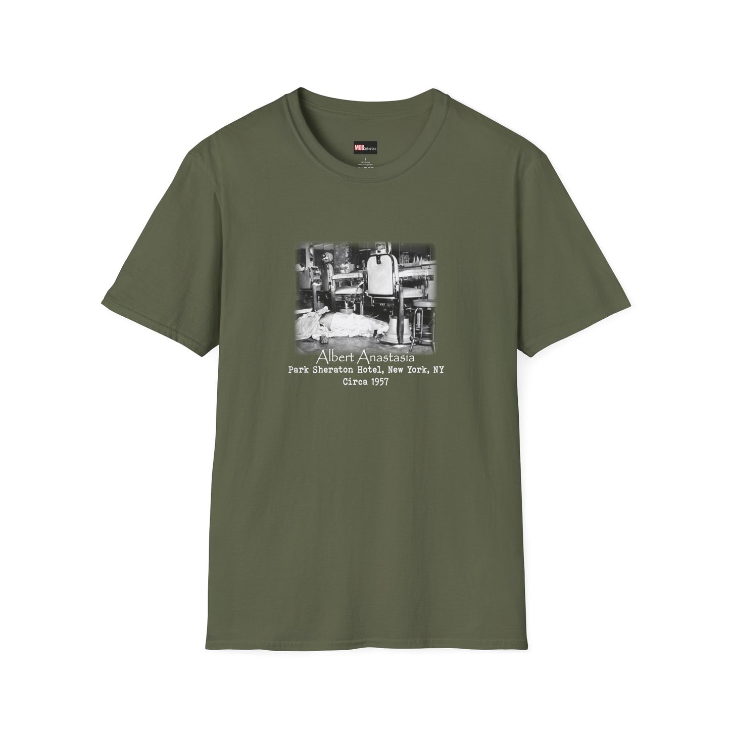 Albert Anastasia Hit White Lettering