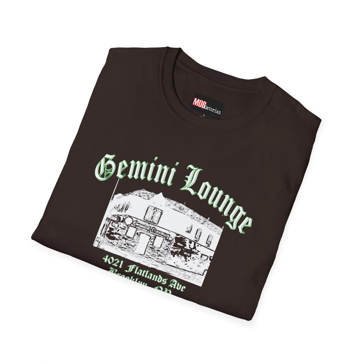 The Gemini Lounge (White Lettering)