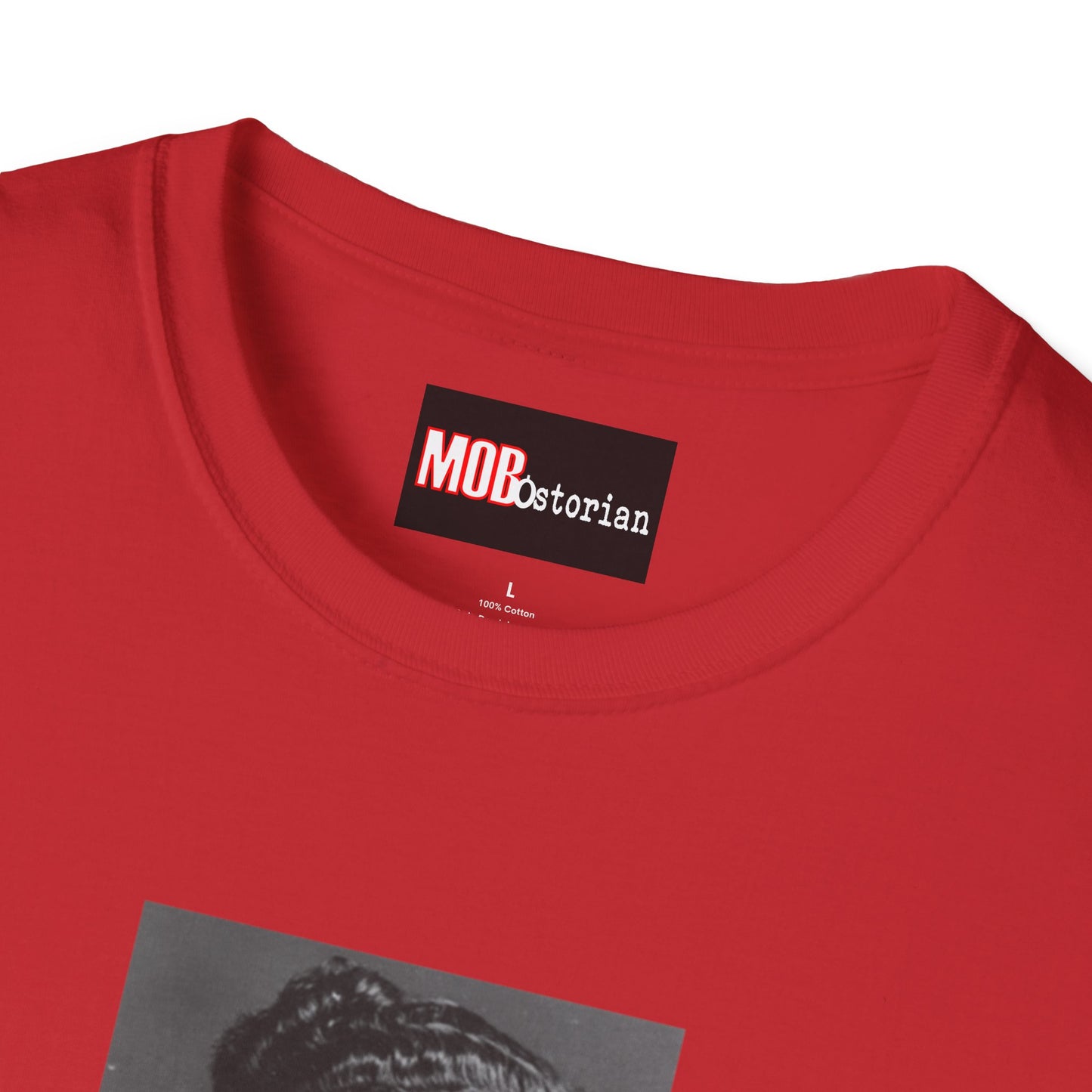 Albert Anastasia Mug Shot (With Background and White Lettering)