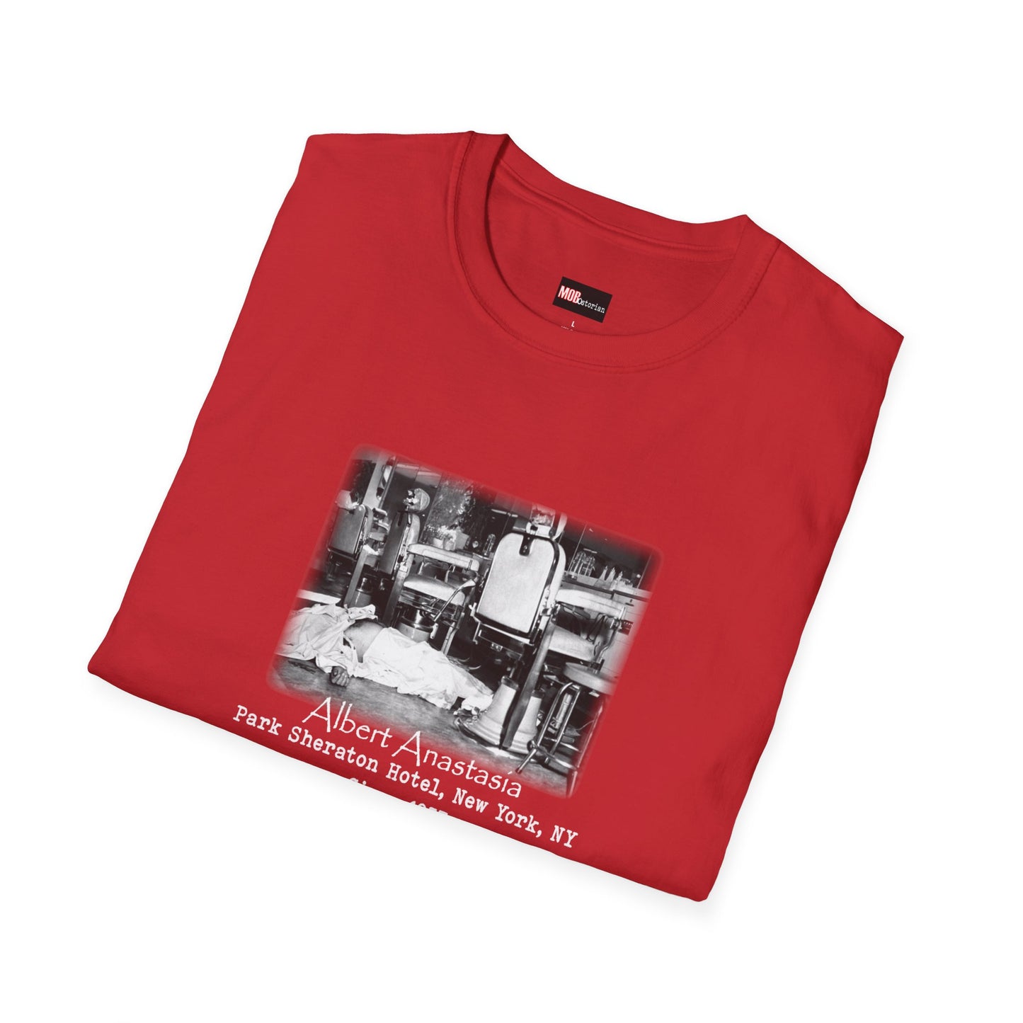 Albert Anastasia Hit White Lettering
