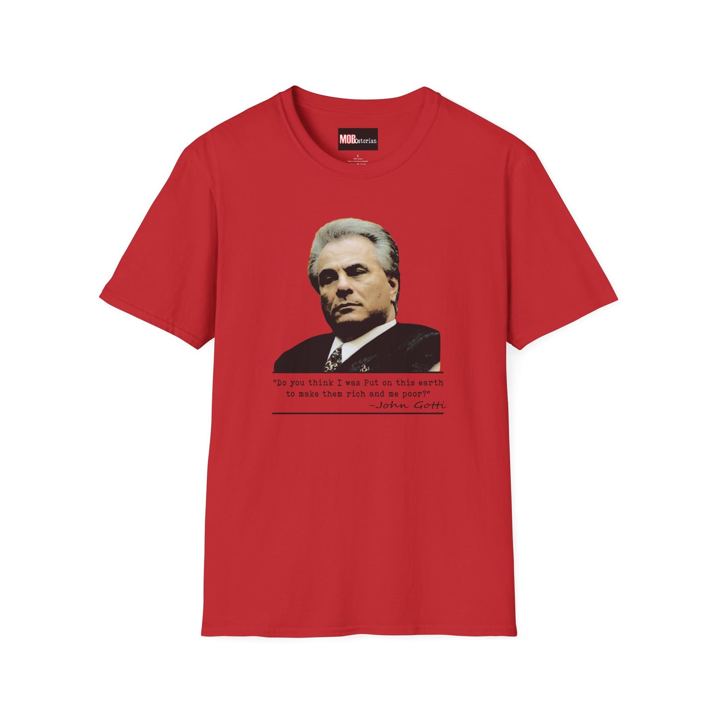 John Gotti Quote Color