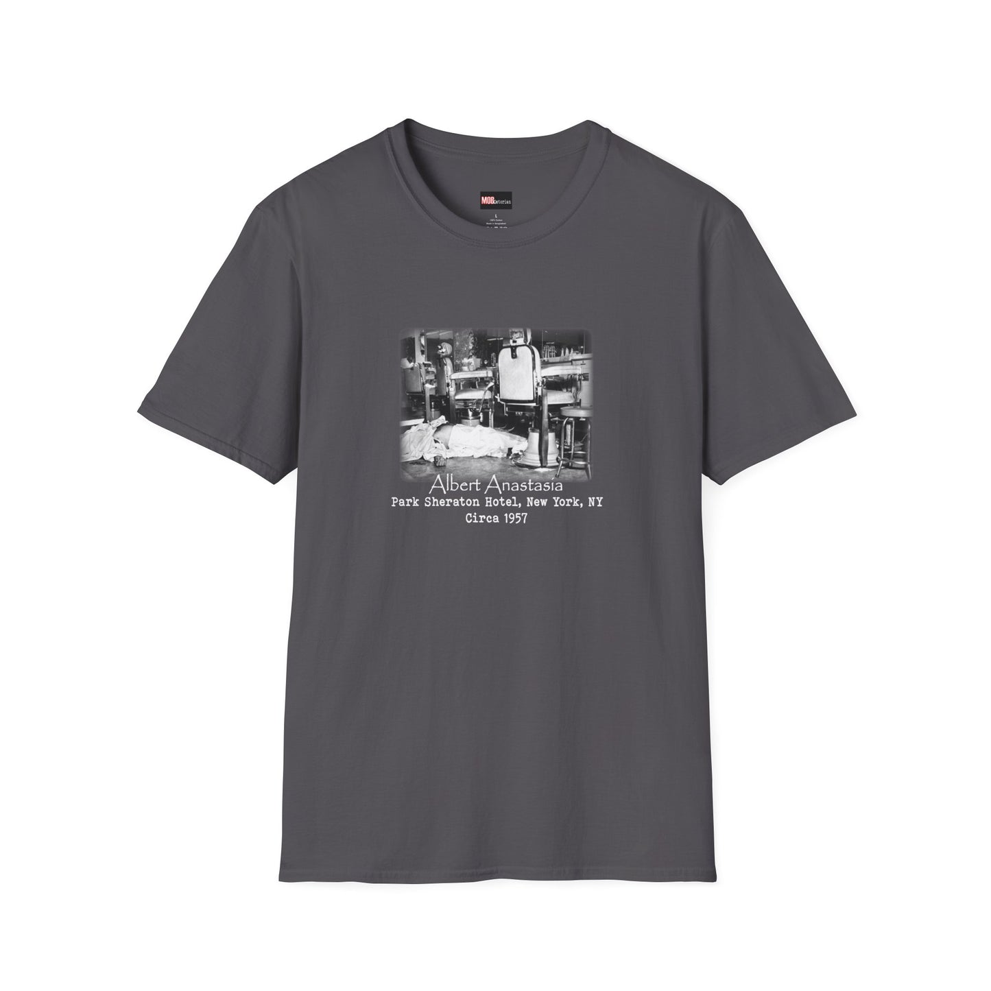 Albert Anastasia Hit White Lettering