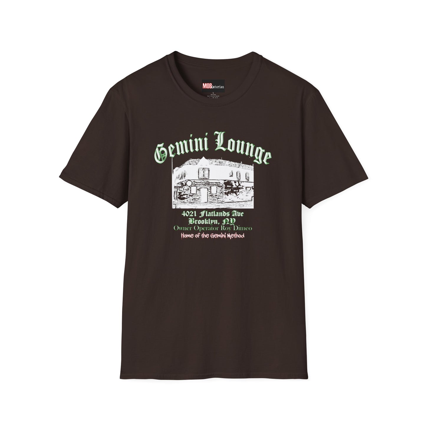 The Gemini Lounge (White Lettering)