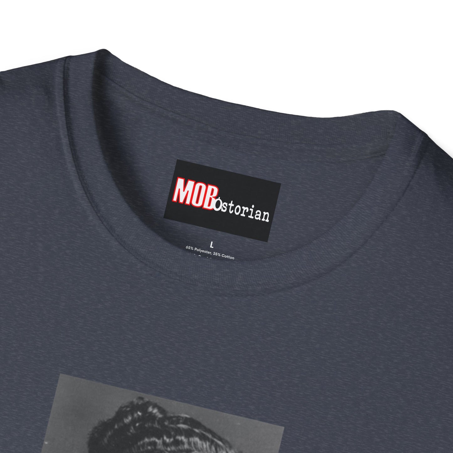 Albert Anastasia Mug Shot (With Background and White Lettering)