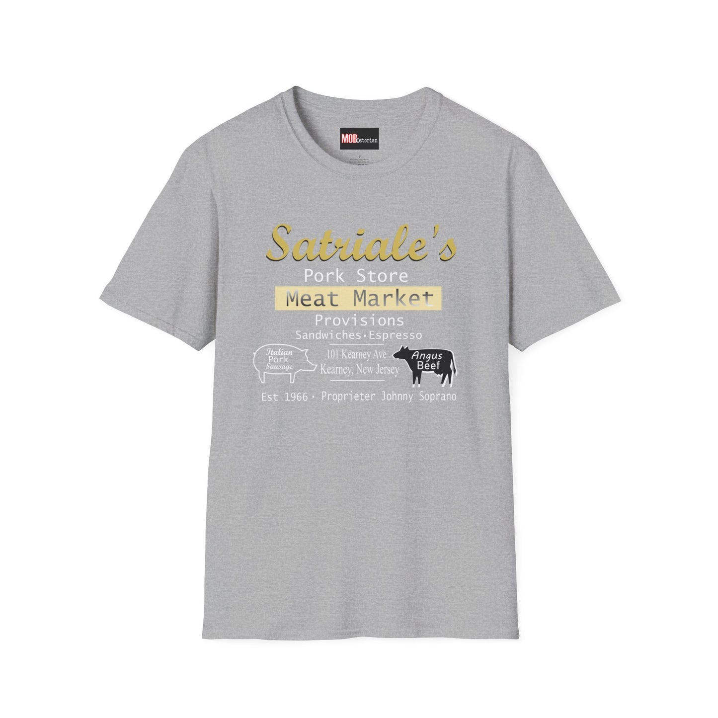 Satriale's Pork Store White Lettering