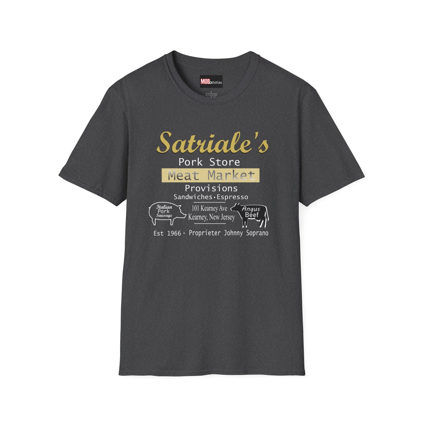 Satriale's Pork Store White Lettering