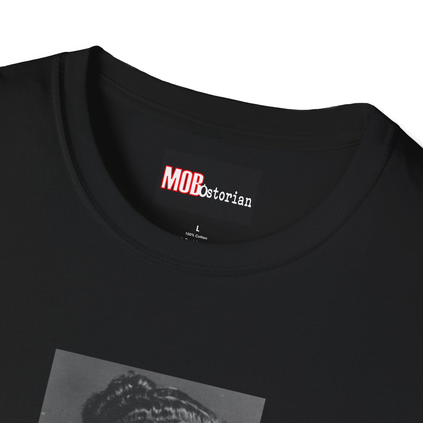 Albert Anastasia Mug Shot (With Background and White Lettering)