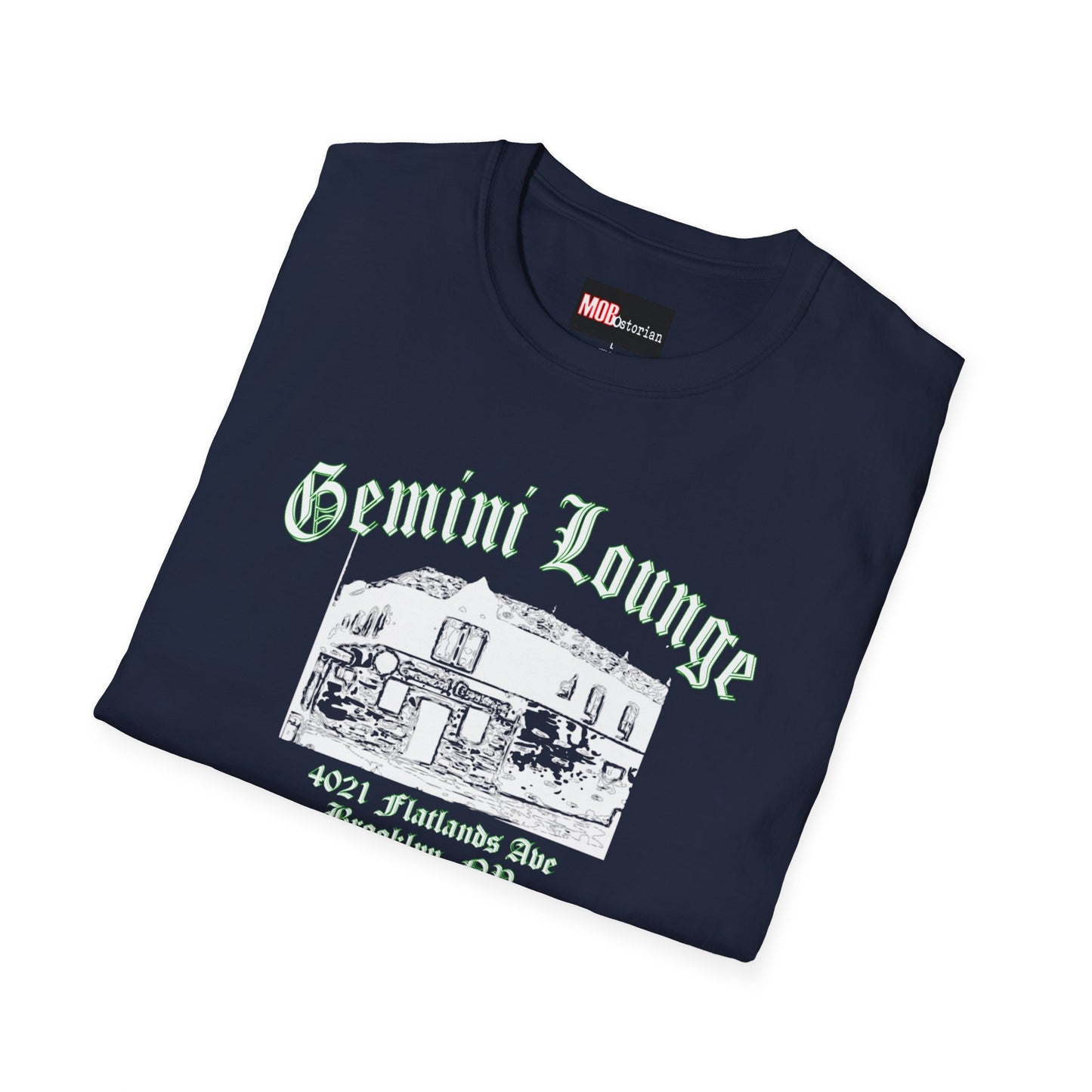 The Gemini Lounge (White Lettering)