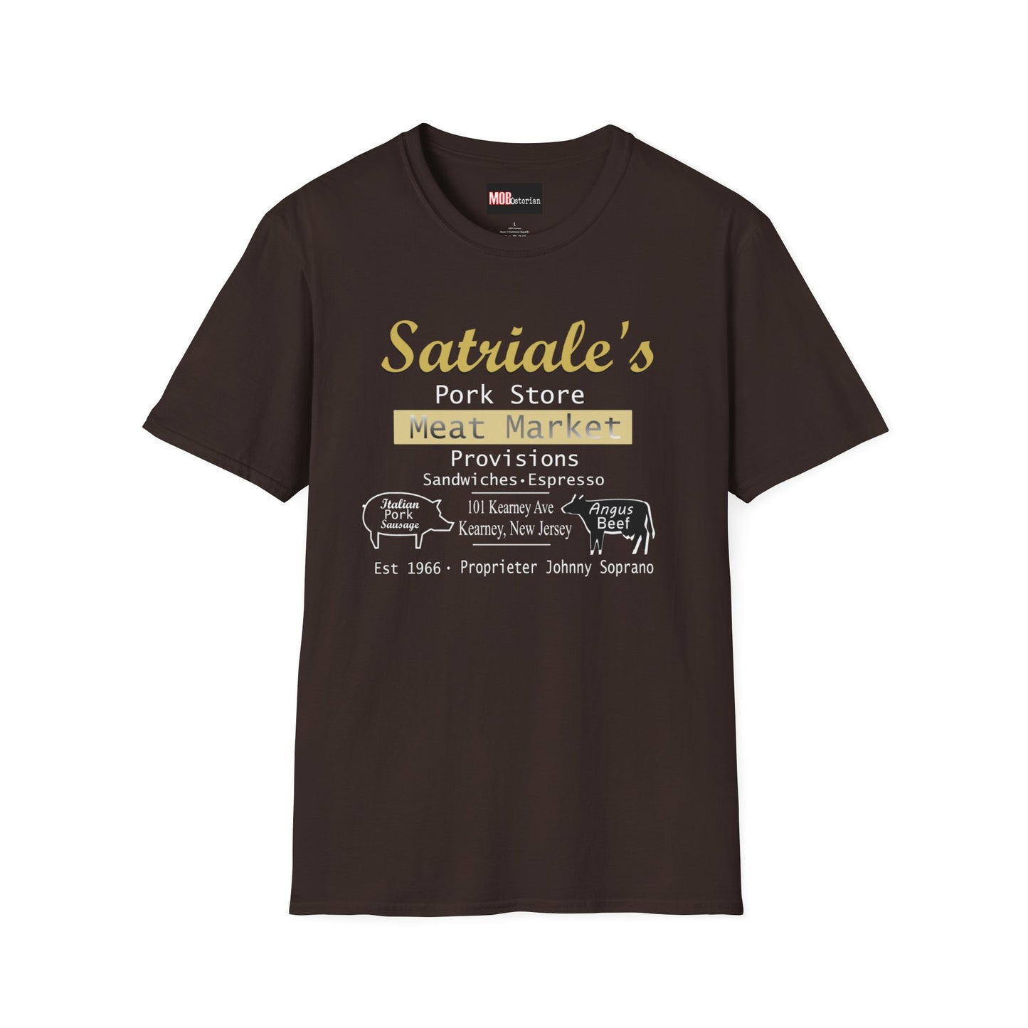 Satriale's Pork Store White Lettering