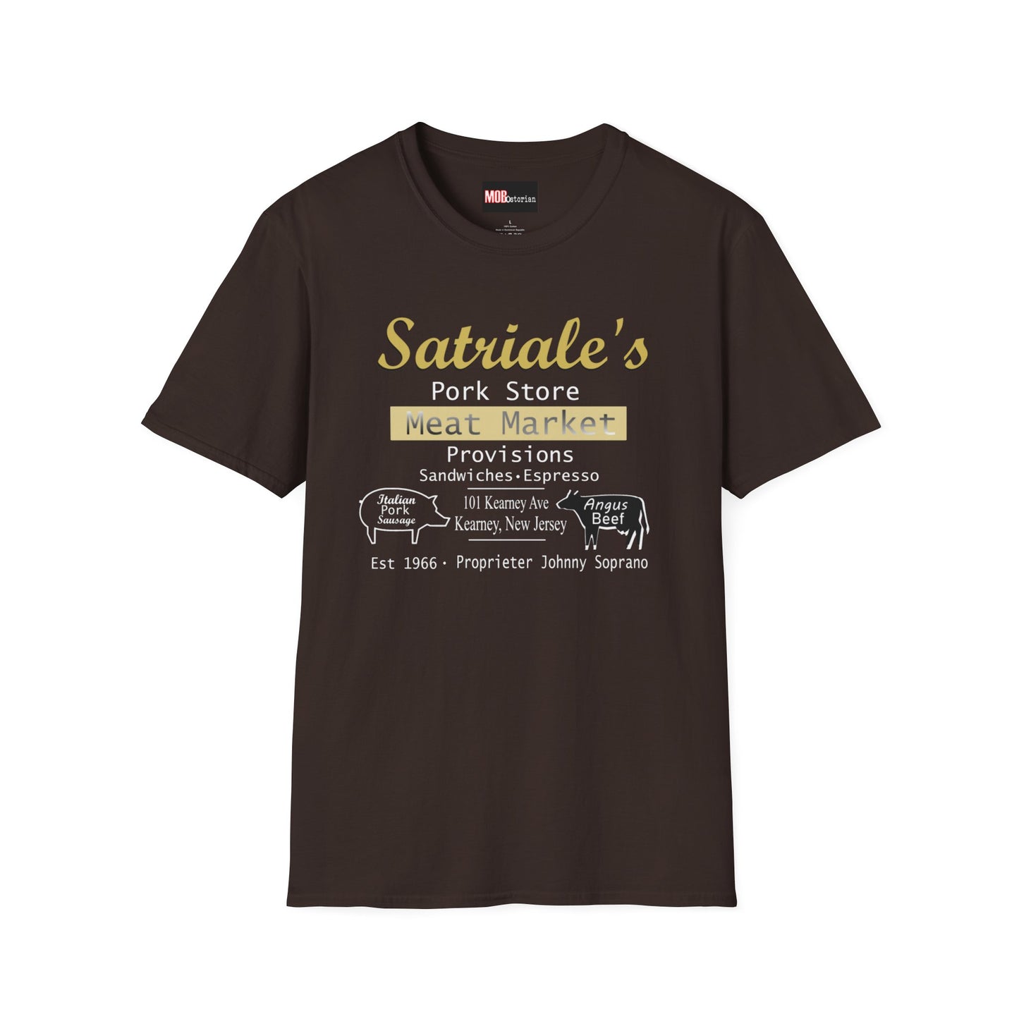 Satriale's Pork Store White Lettering