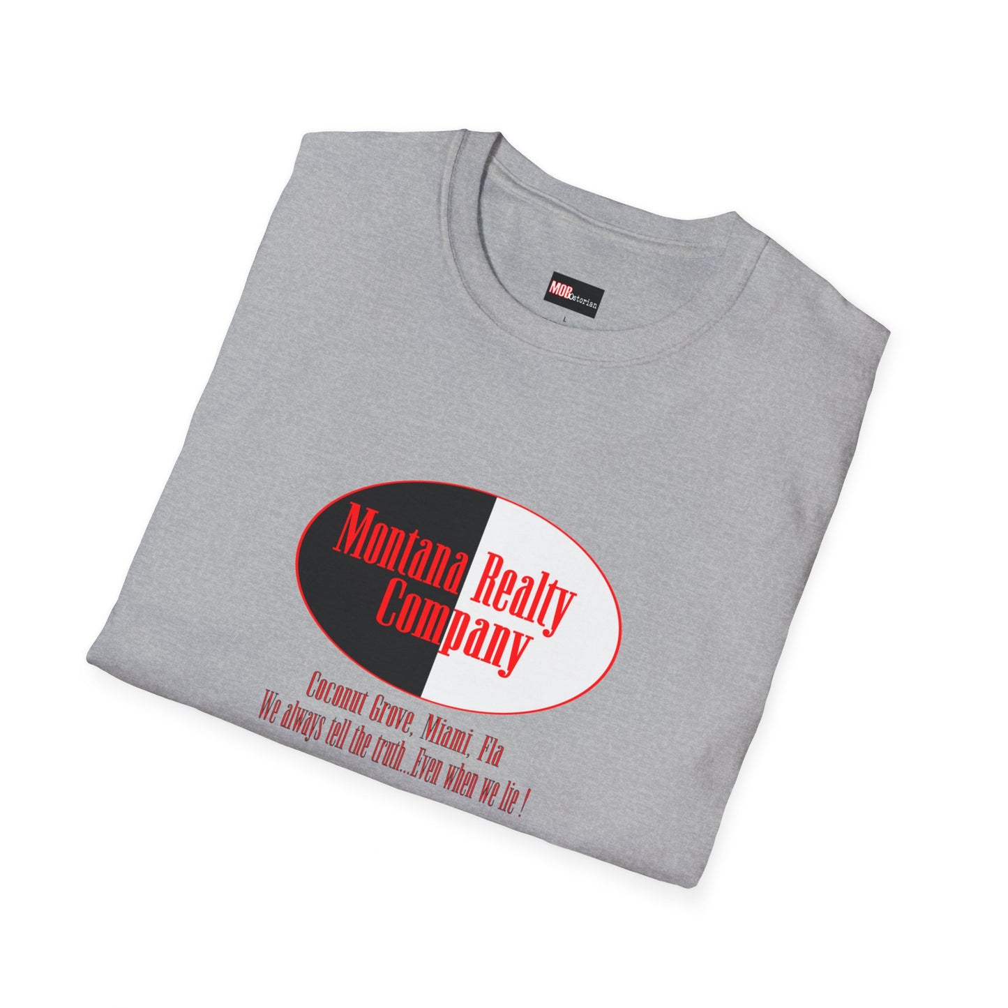 Scarface- Montana Realty Company Logo Only, Grey