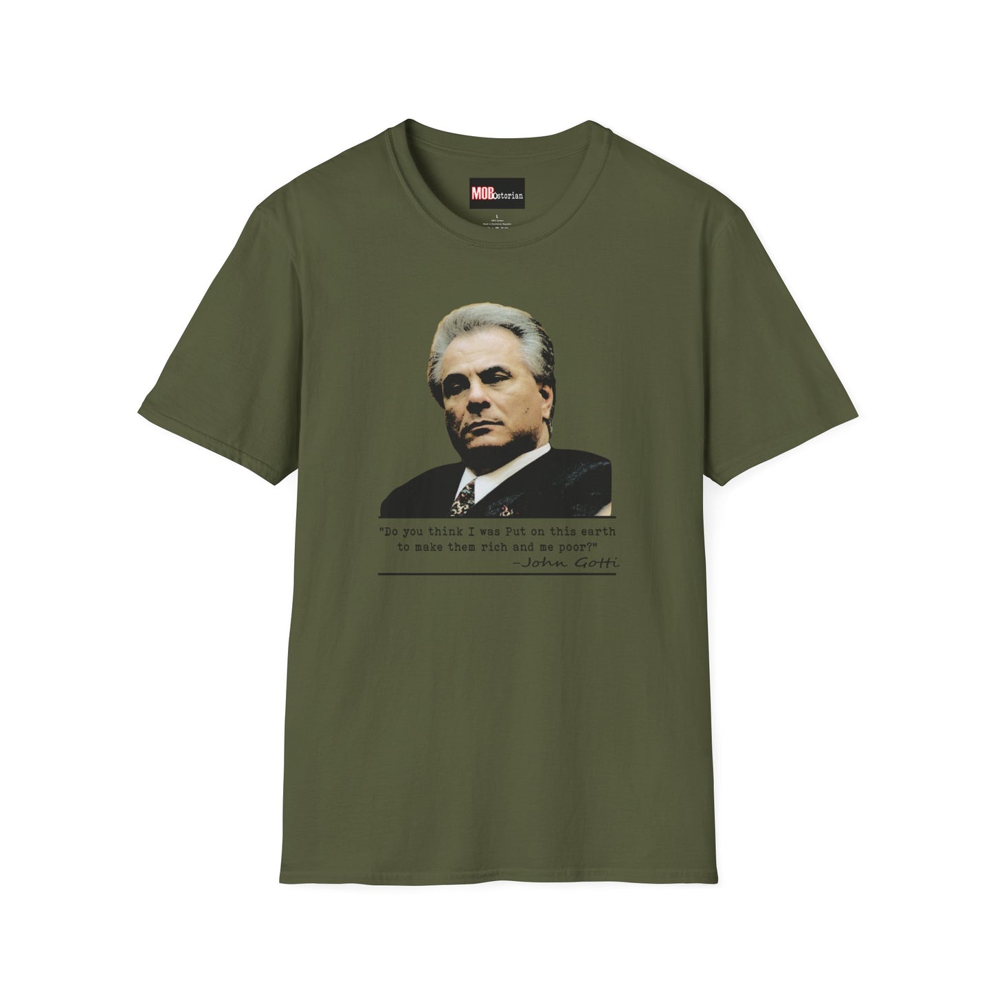 John Gotti Quote Color