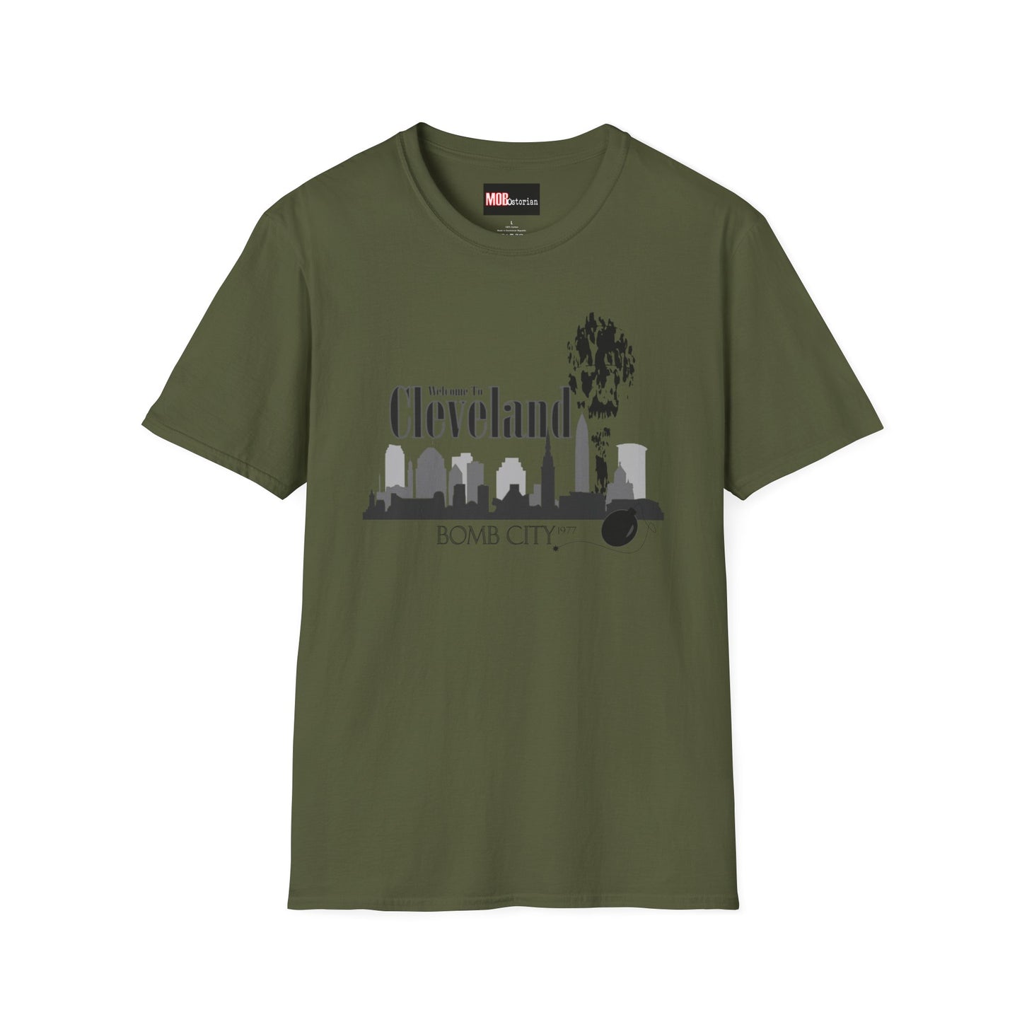 Cleveland Bomb City Skyline