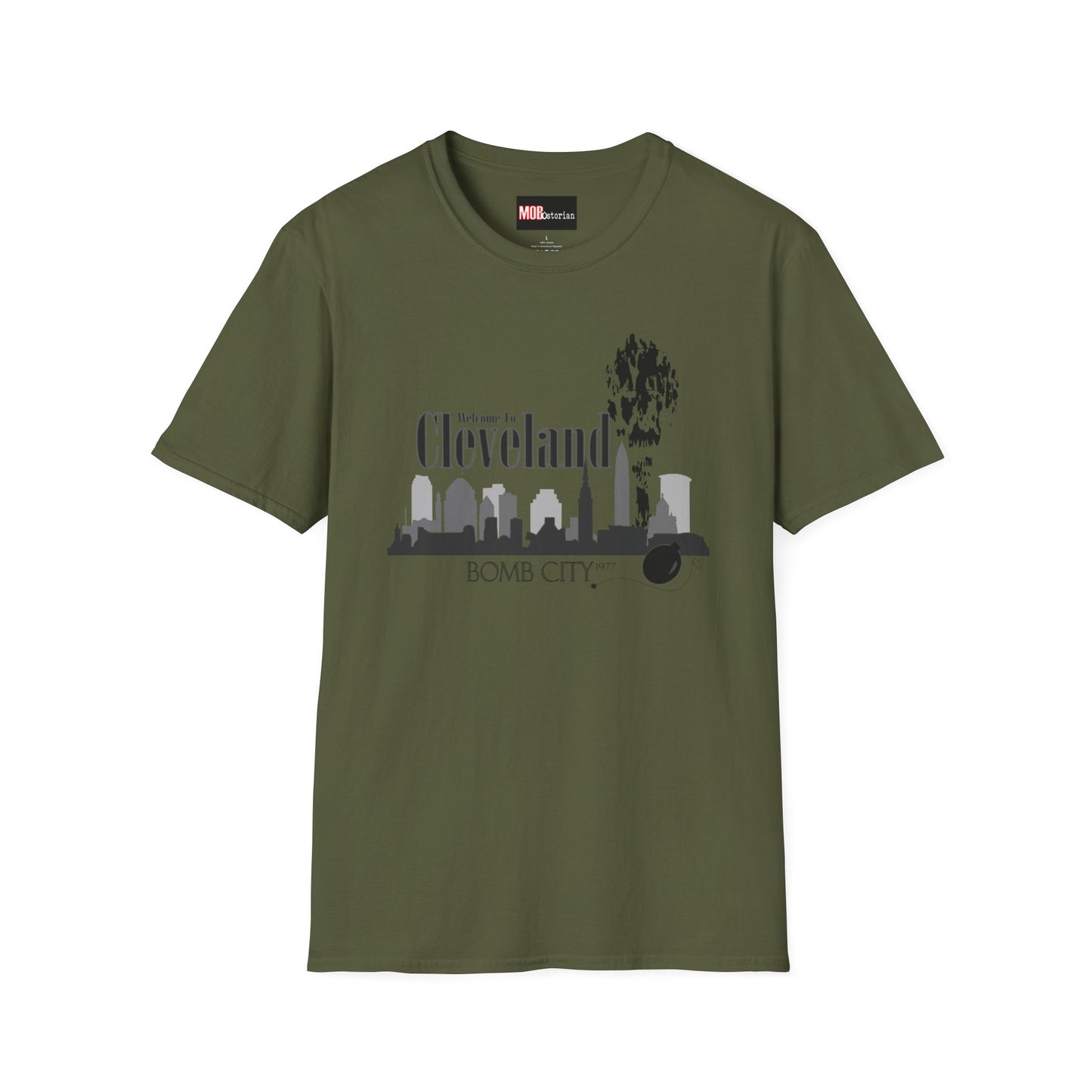 Cleveland Bomb City Skyline