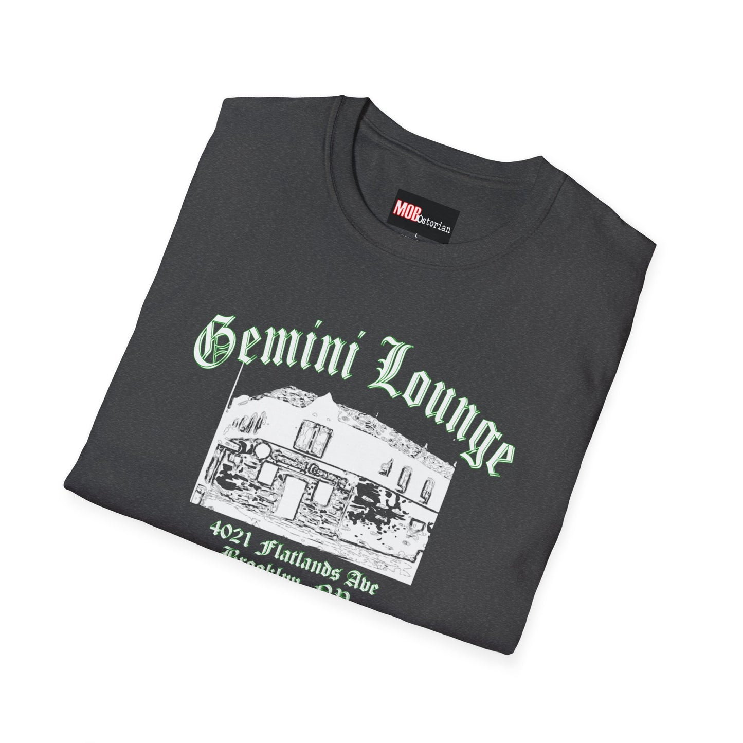 The Gemini Lounge (White Lettering)