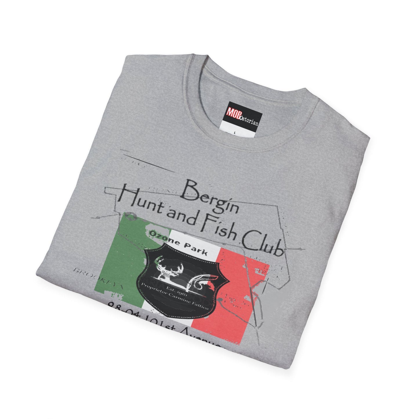Bergin Hunt and Fish Club with Map Background