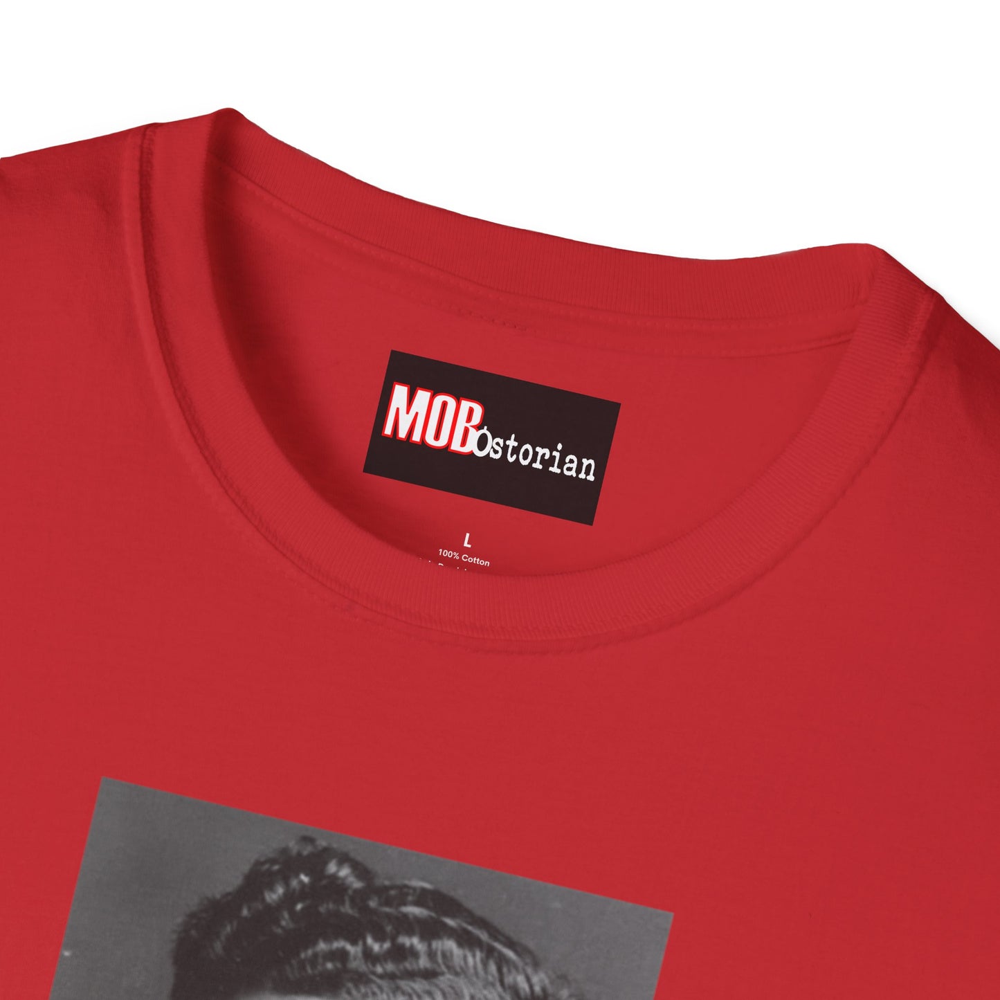 Albert Anastasia Mug Shot (With Background and Black Lettering)