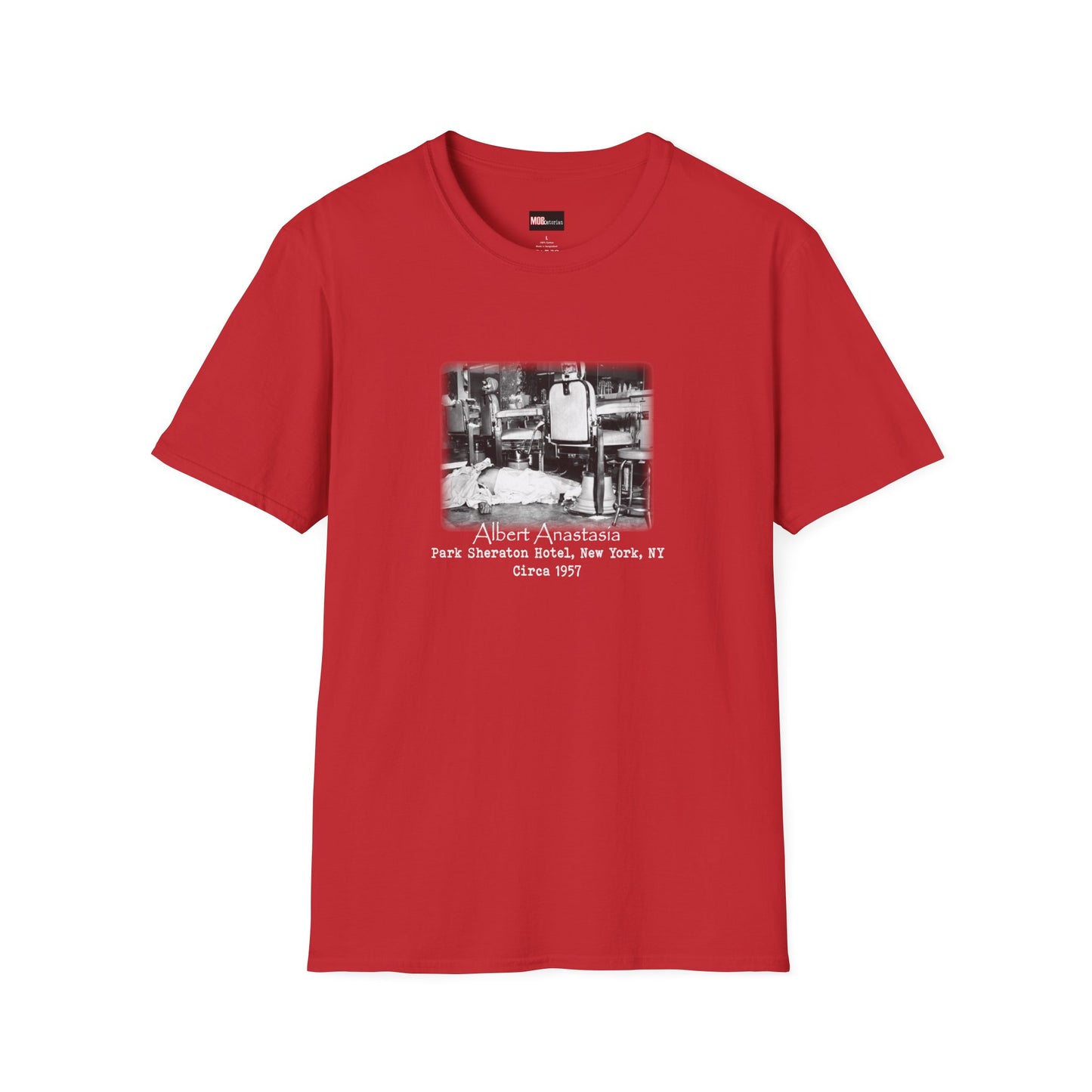 Albert Anastasia Hit White Lettering