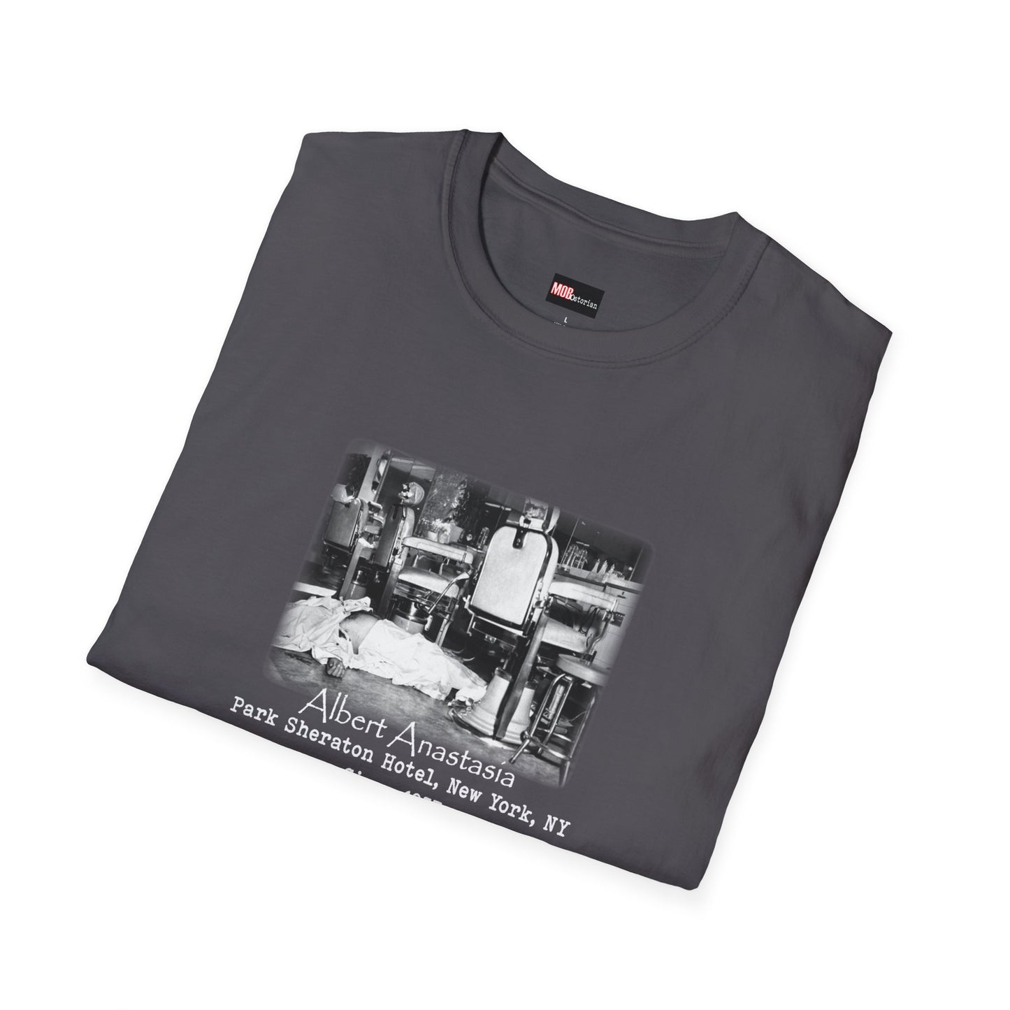 Albert Anastasia Hit White Lettering