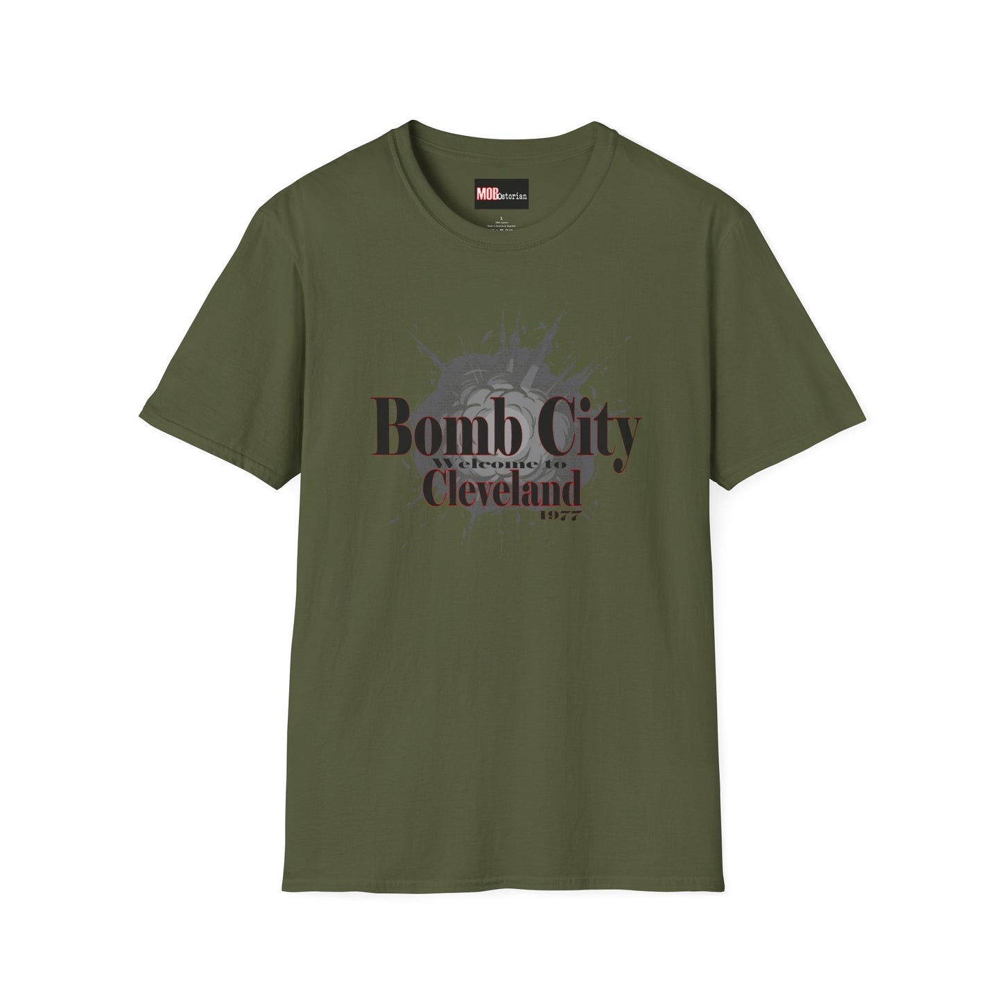 Cleveland Bomb City Explosion Logo