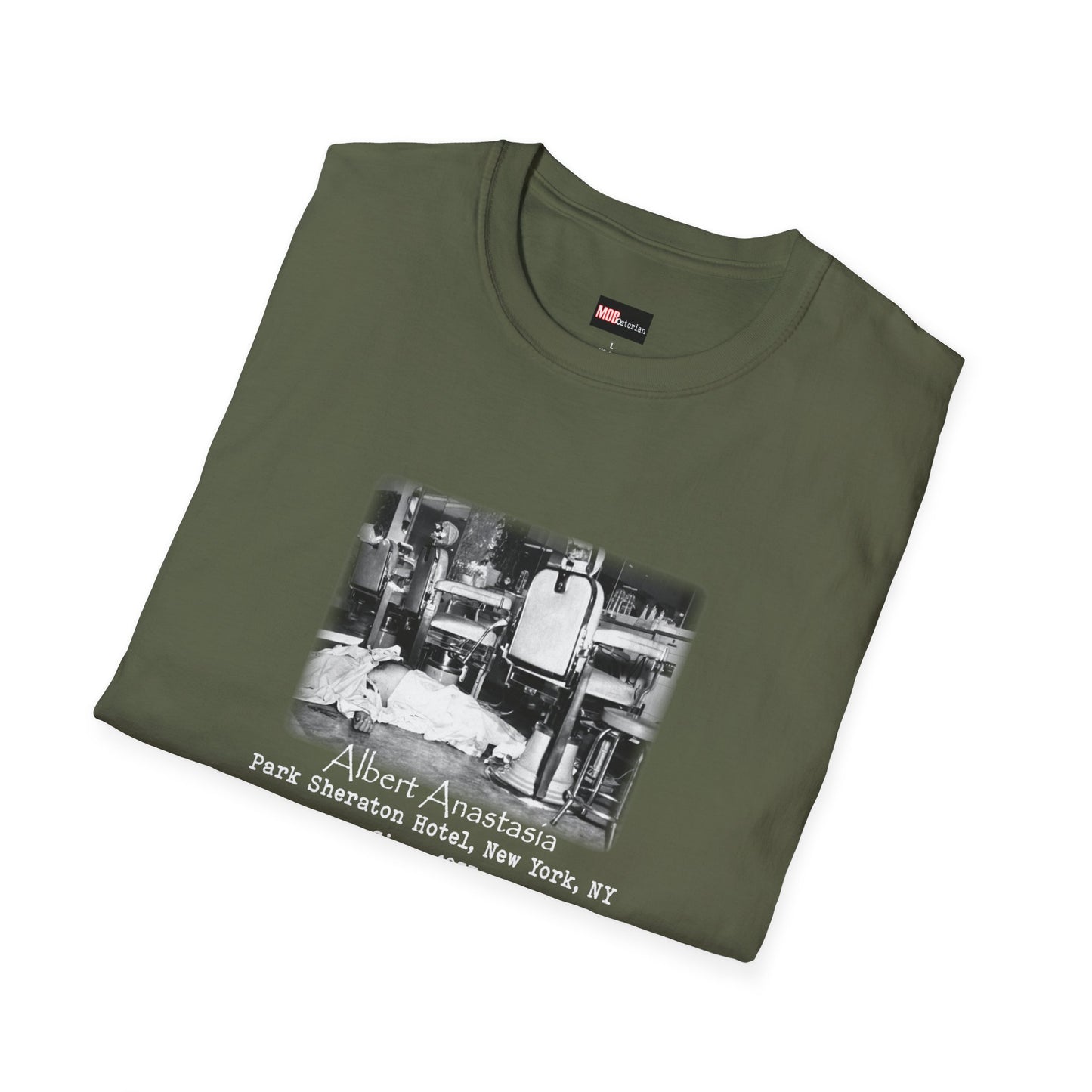 Albert Anastasia Hit White Lettering