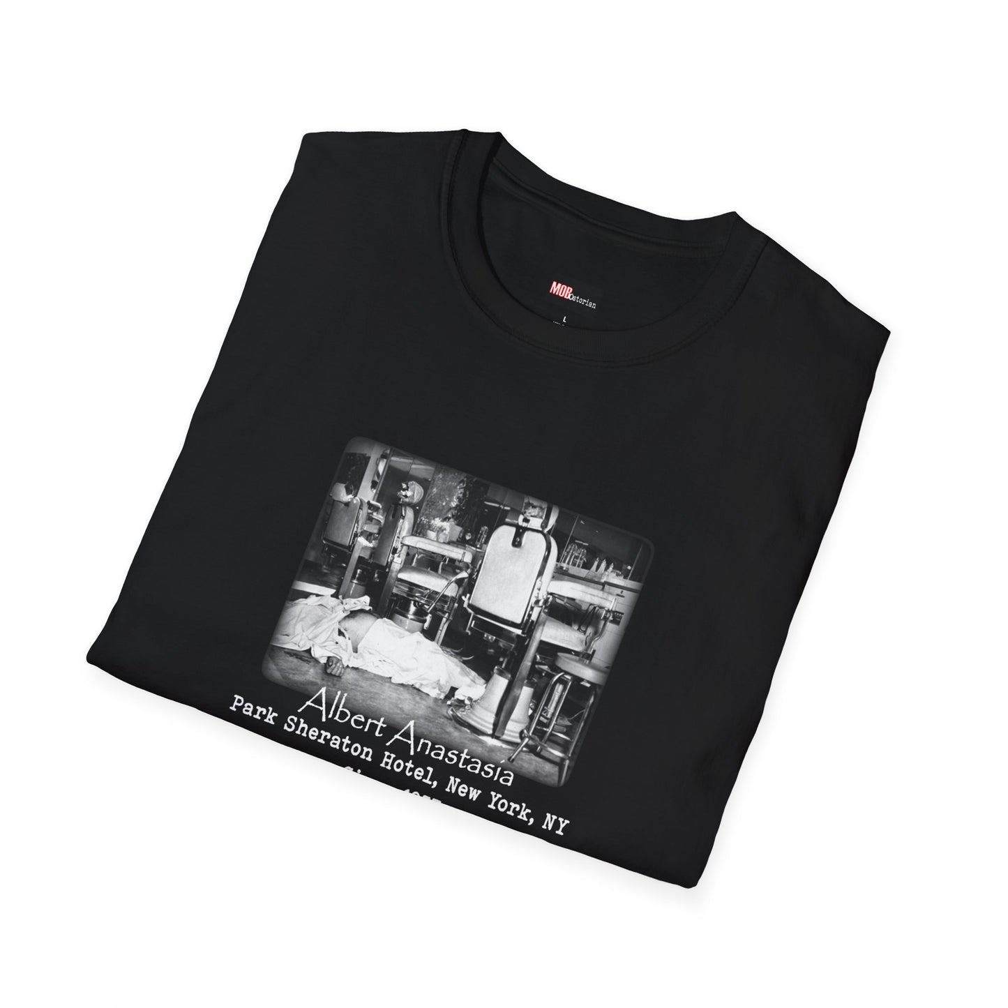 Albert Anastasia Hit White Lettering