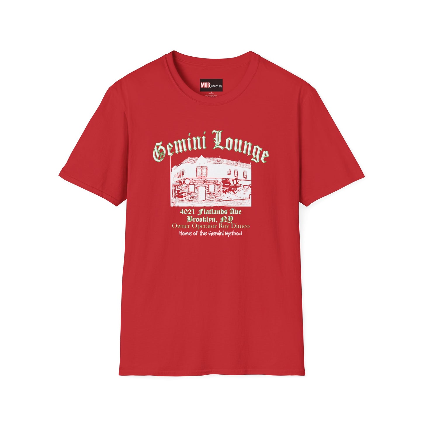 The Gemini Lounge (White Lettering)