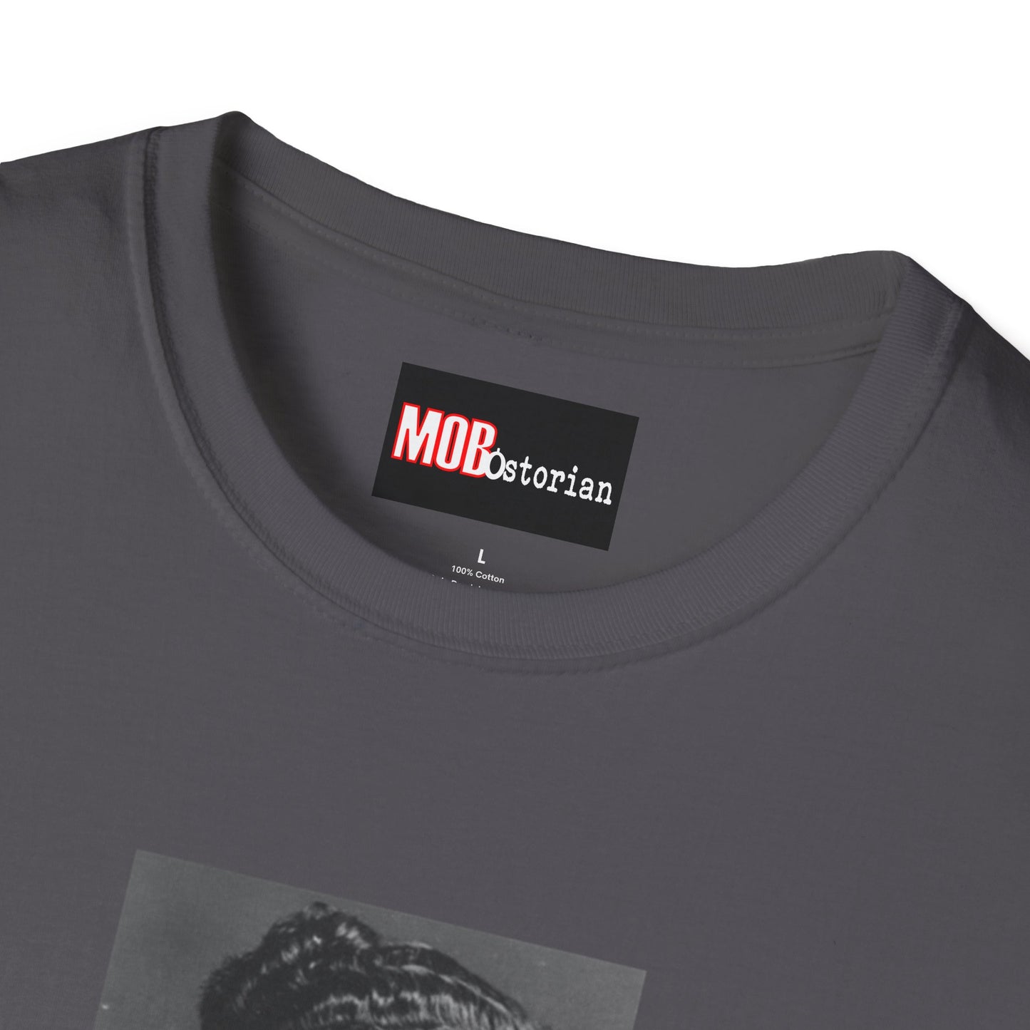 Albert Anastasia Mug Shot (With Background and White Lettering)