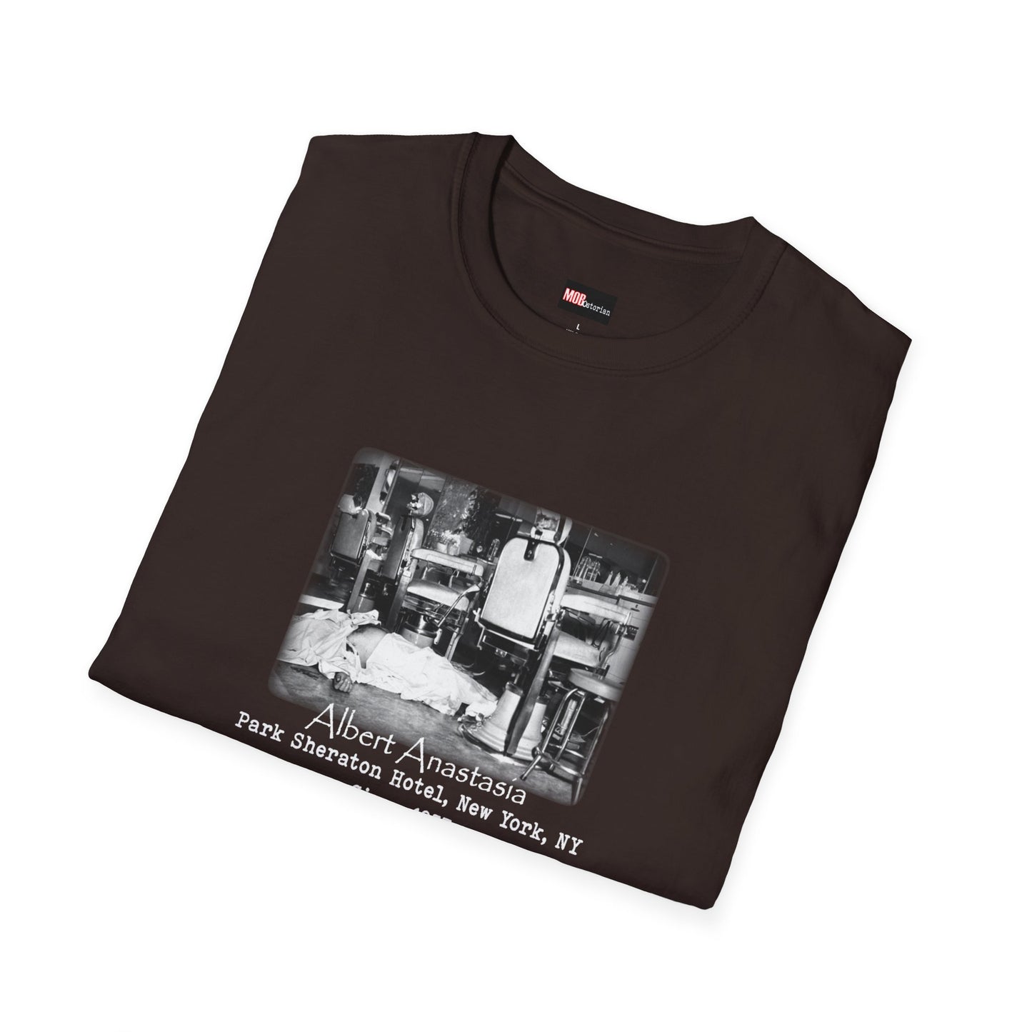 Albert Anastasia Hit White Lettering