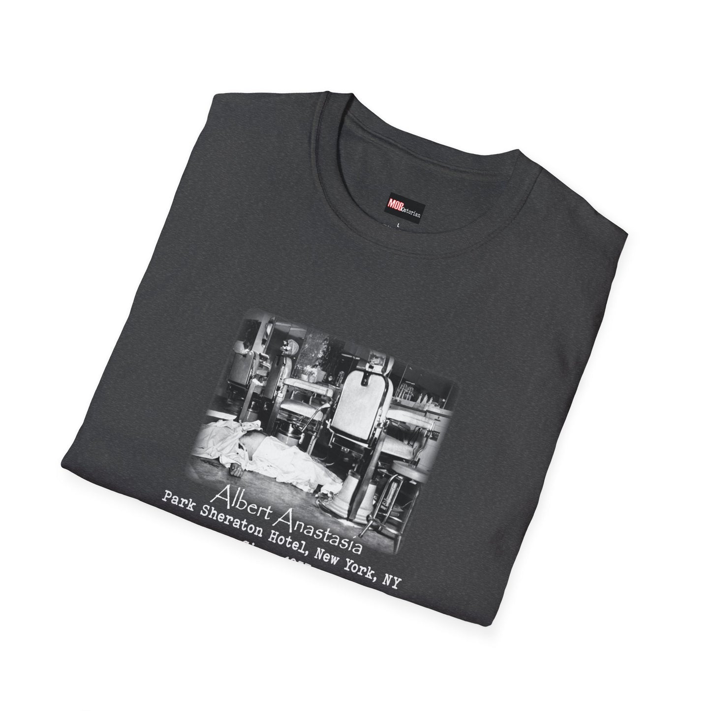 Albert Anastasia Hit White Lettering