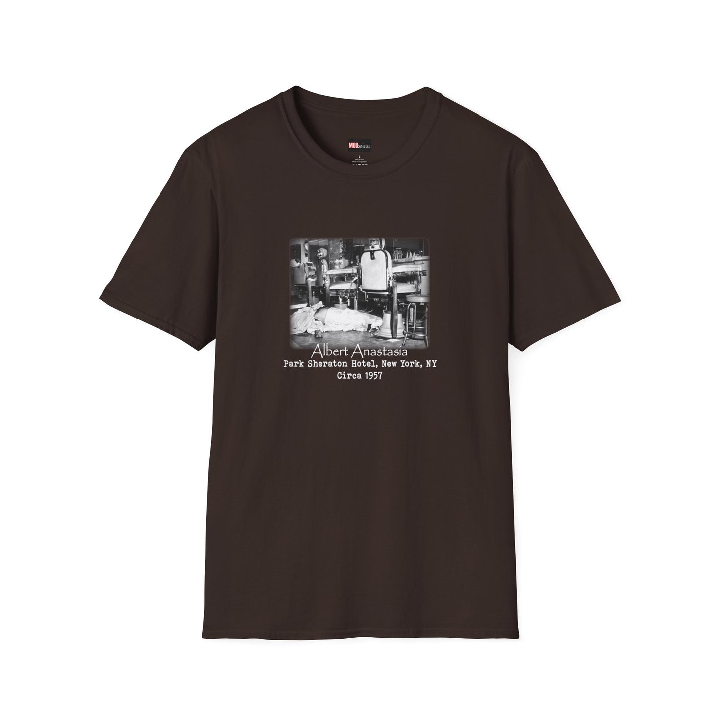 Albert Anastasia Hit White Lettering