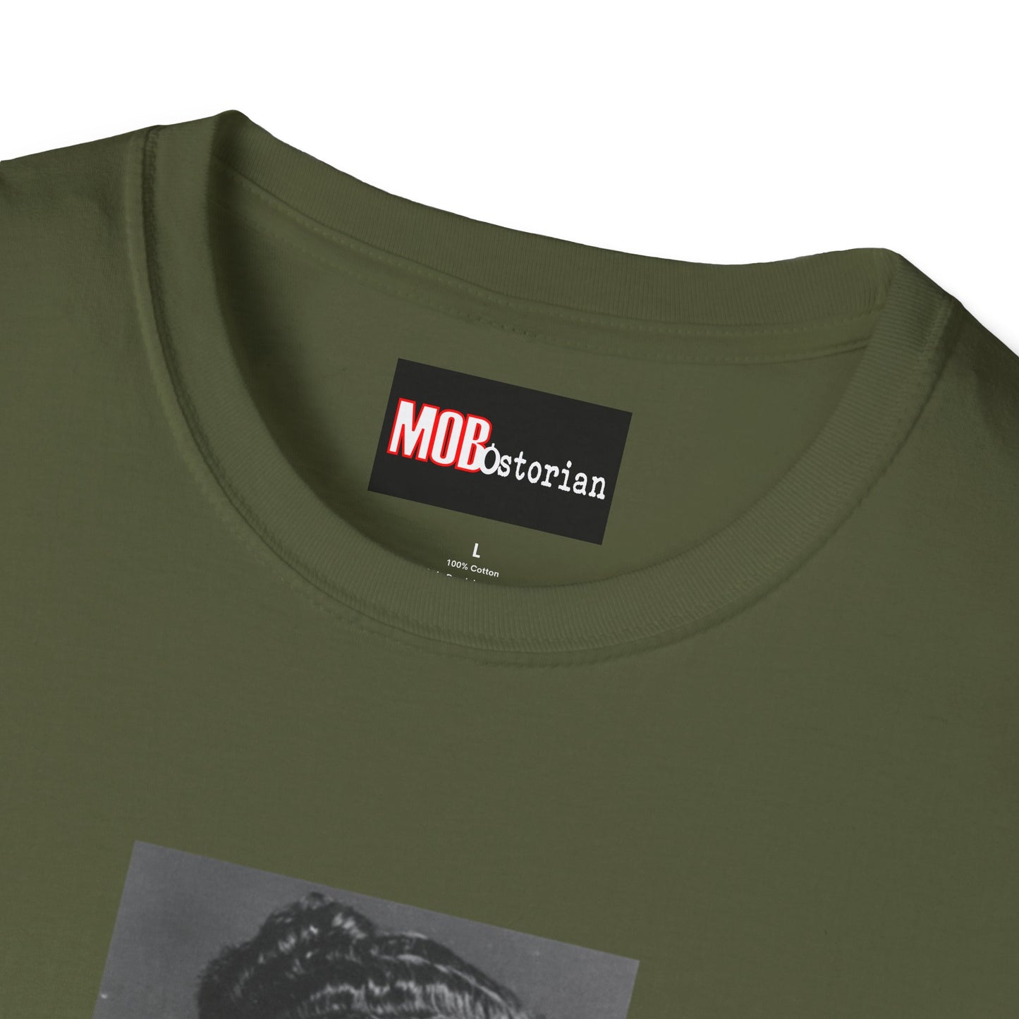 Albert Anastasia Mug Shot (With Background and White Lettering)