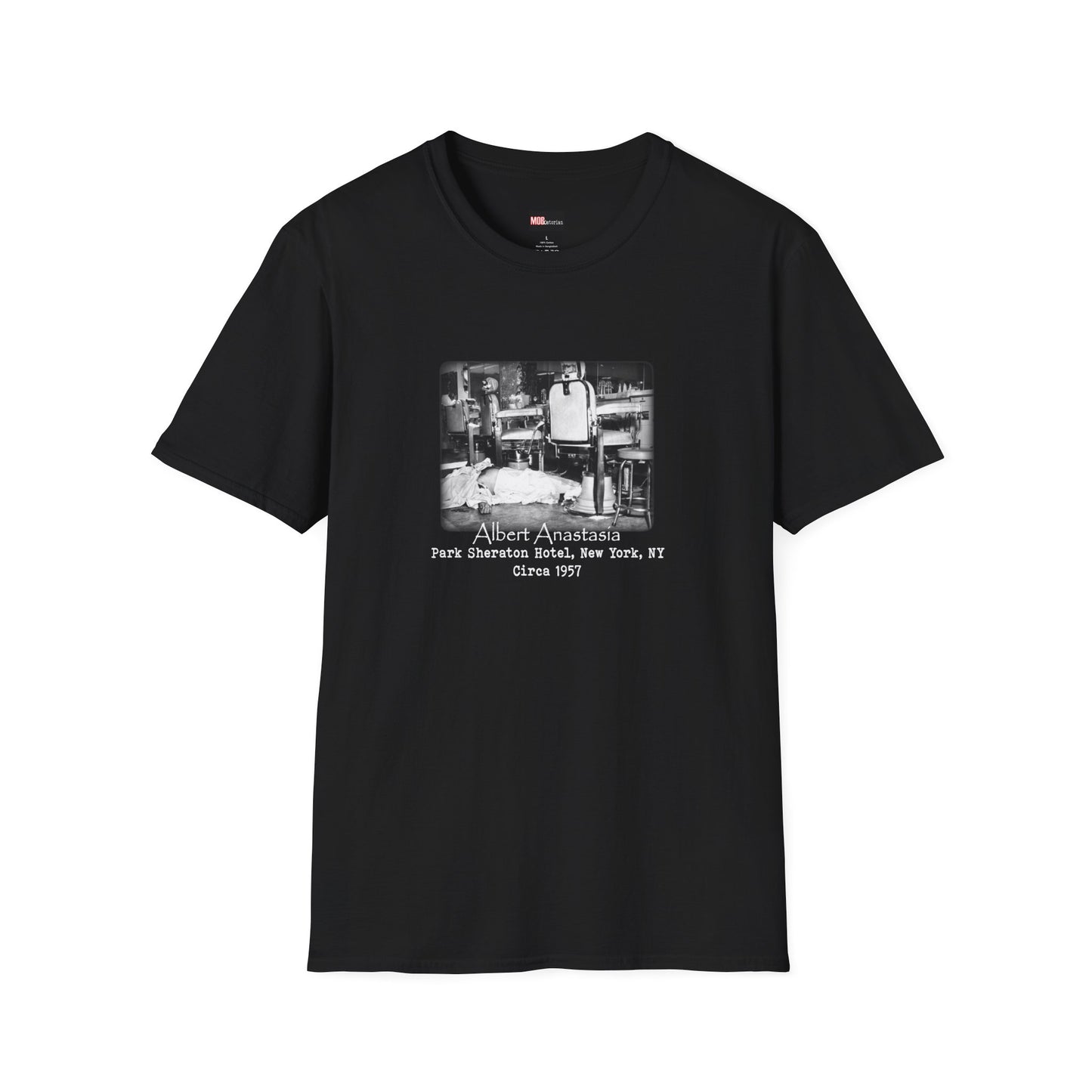 Albert Anastasia Hit White Lettering