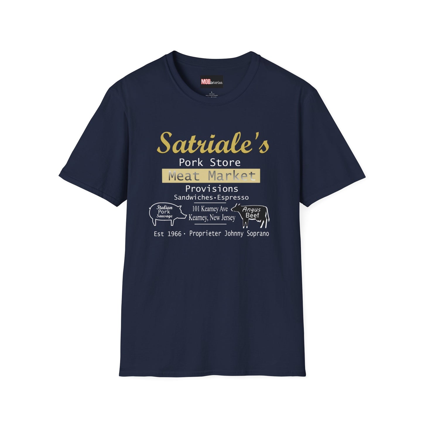 Satriale's Pork Store White Lettering