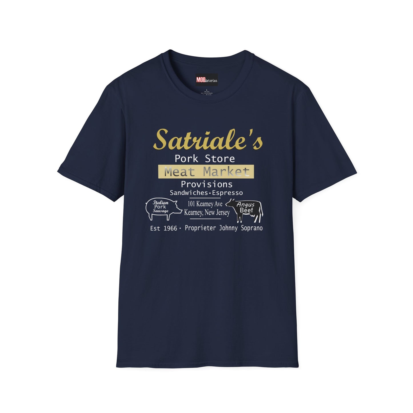Satriale's Pork Store White Lettering