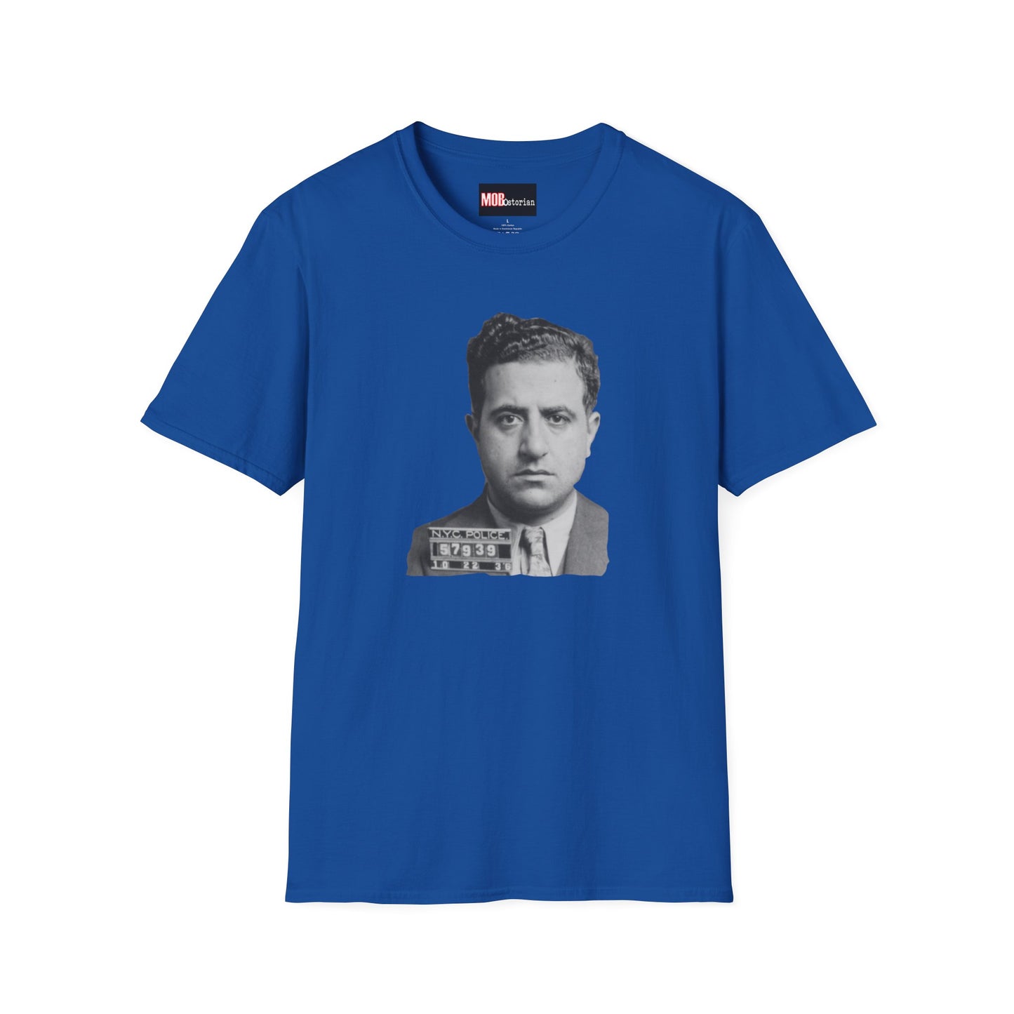 Albert Anastasia Mug Shot (With No Background and No Lettering)