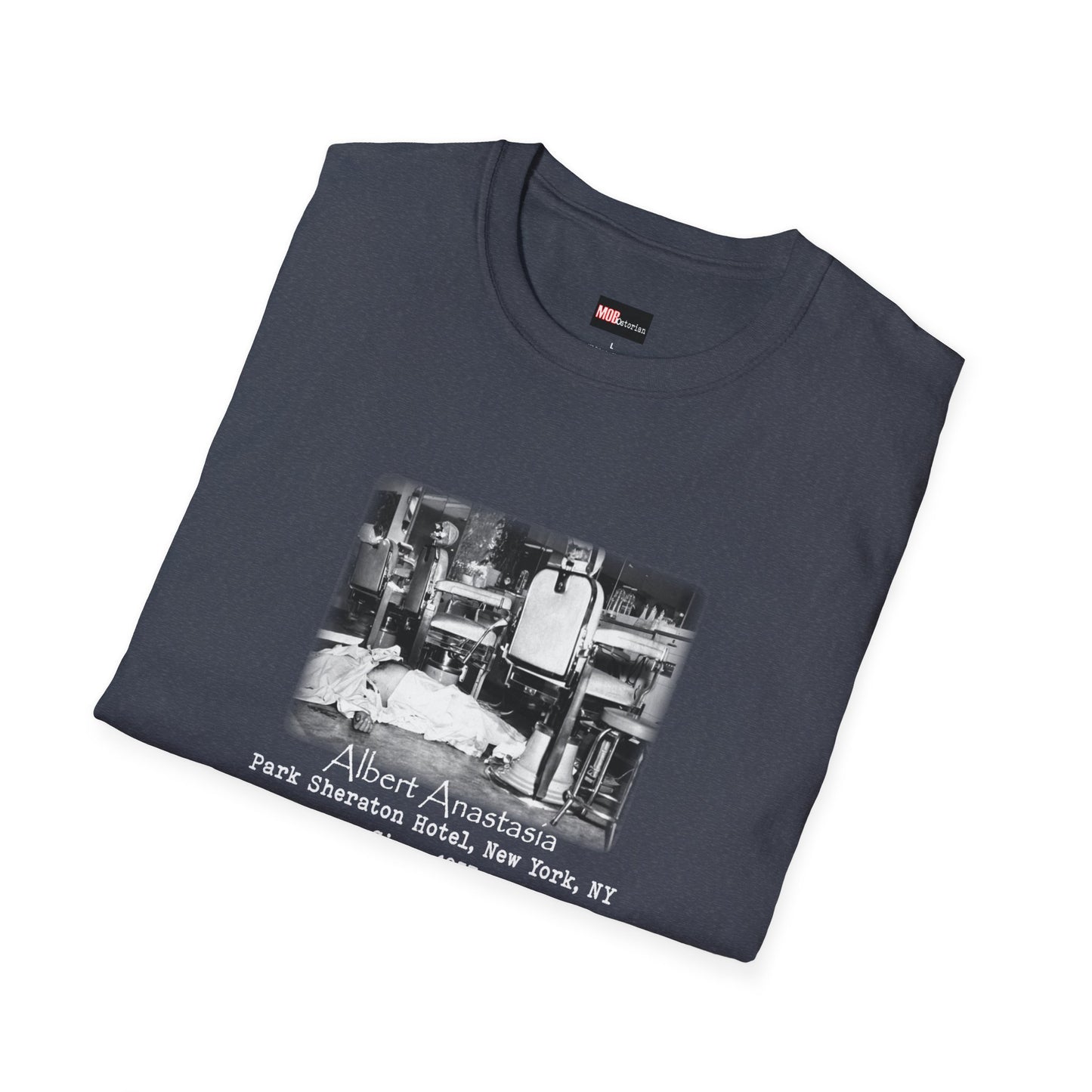 Albert Anastasia Hit White Lettering