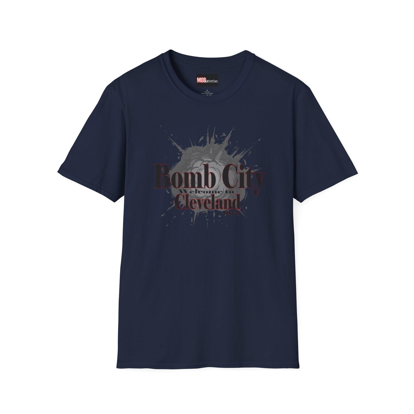 Cleveland Bomb City Explosion Logo