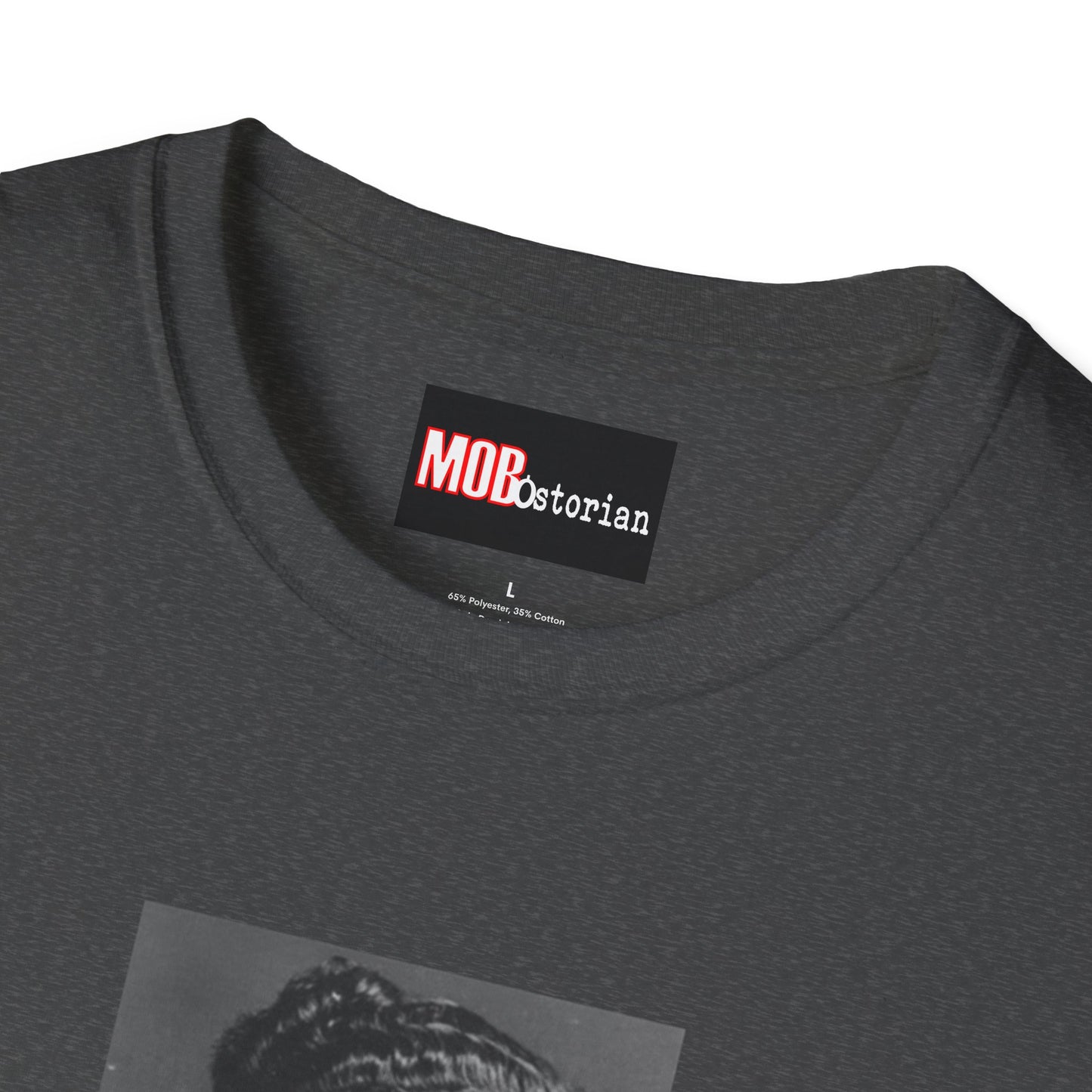 Albert Anastasia Mug Shot (With Background and White Lettering)