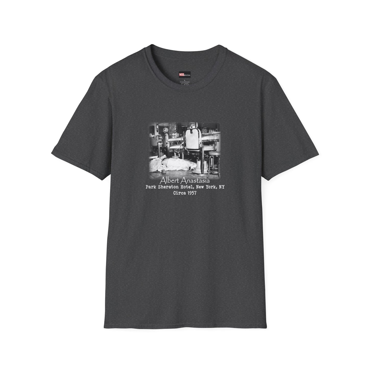 Albert Anastasia Hit White Lettering