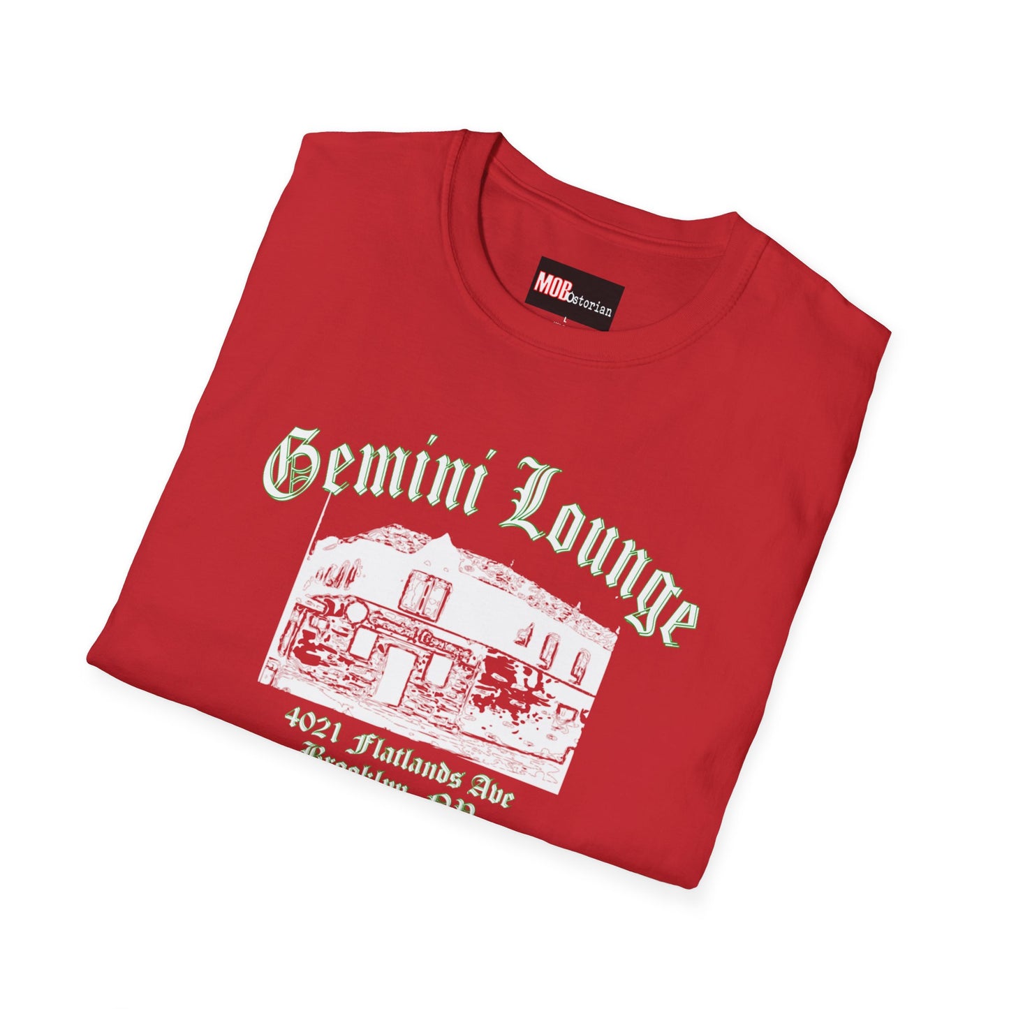 The Gemini Lounge (White Lettering)