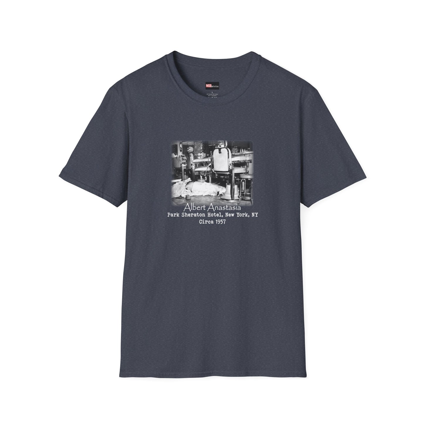 Albert Anastasia Hit White Lettering