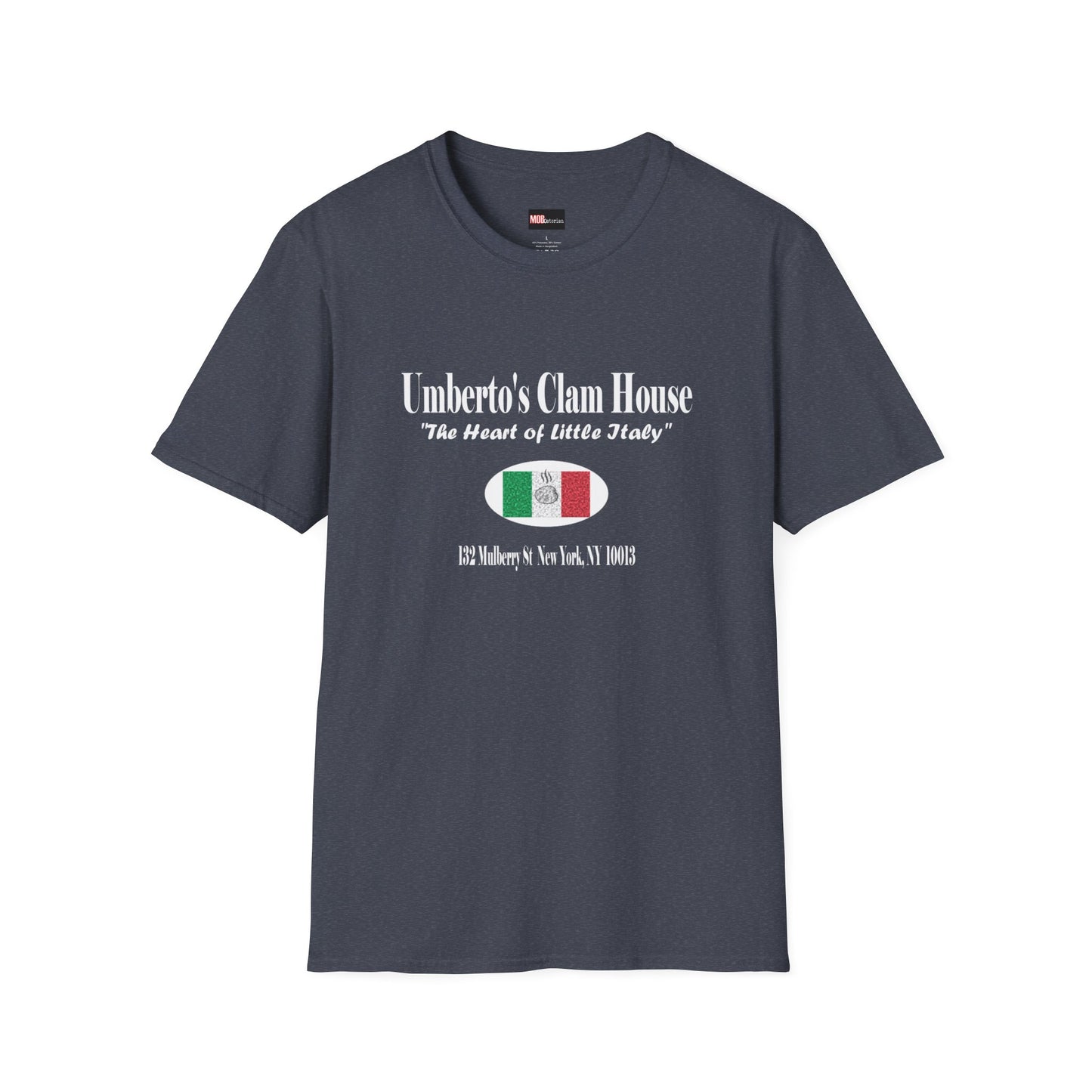 Umberto's Clam House white lettering