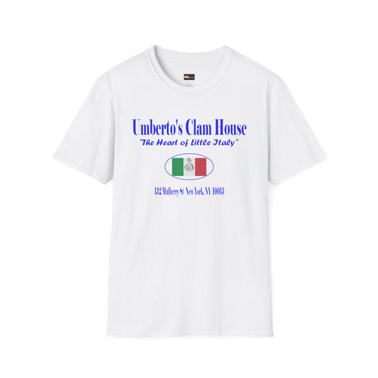 Umberto's Clam House - Blue Lettering