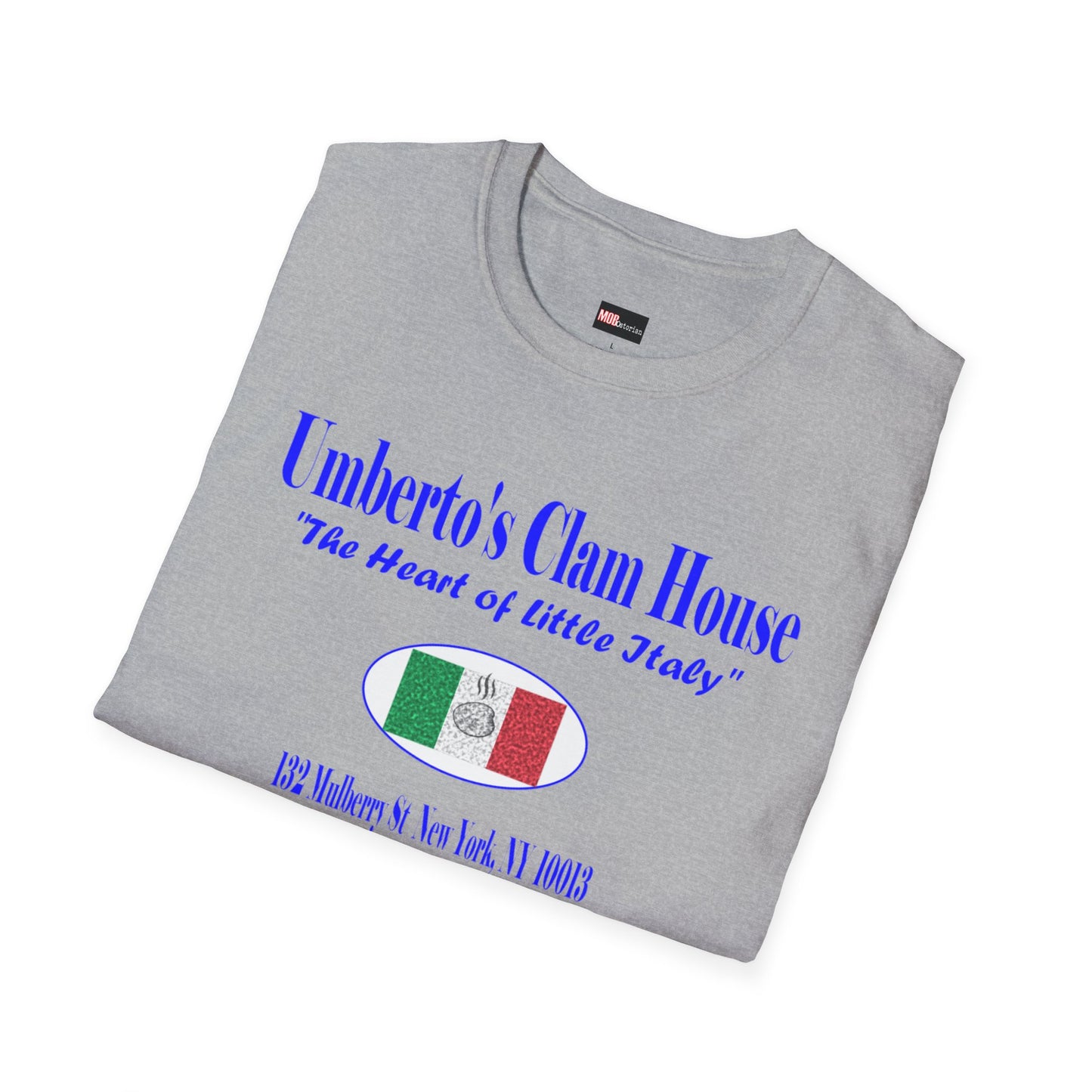 Umberto's Clam House - Blue Lettering