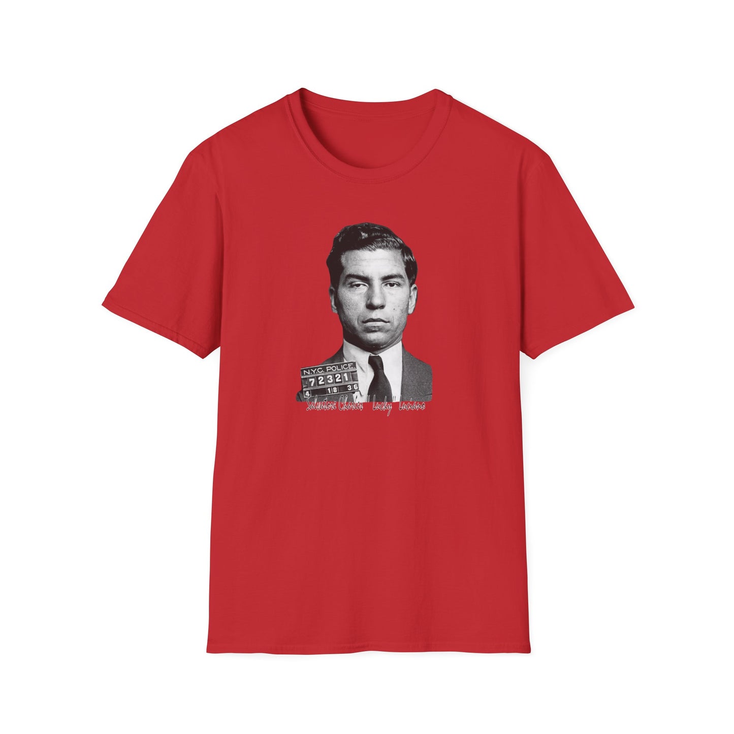 Lucky Luciano Mug Shot