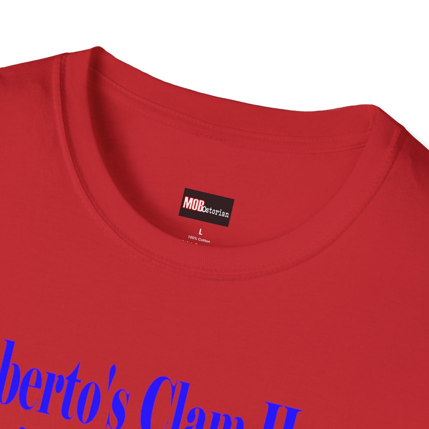 Umberto's Clam House - Blue Lettering